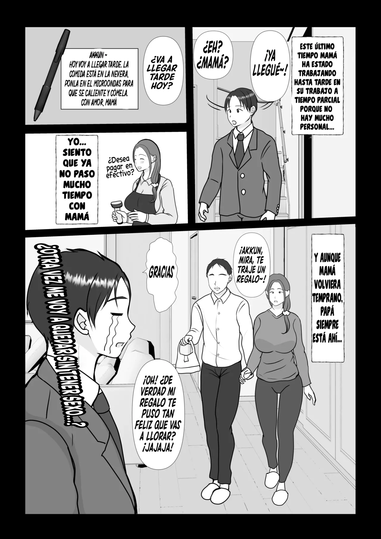 Boku wa Haha ni Gachikoi Shiteru 2|Estoy Realmente Enamorado de mi Madre Capítulo 2 - Page 4