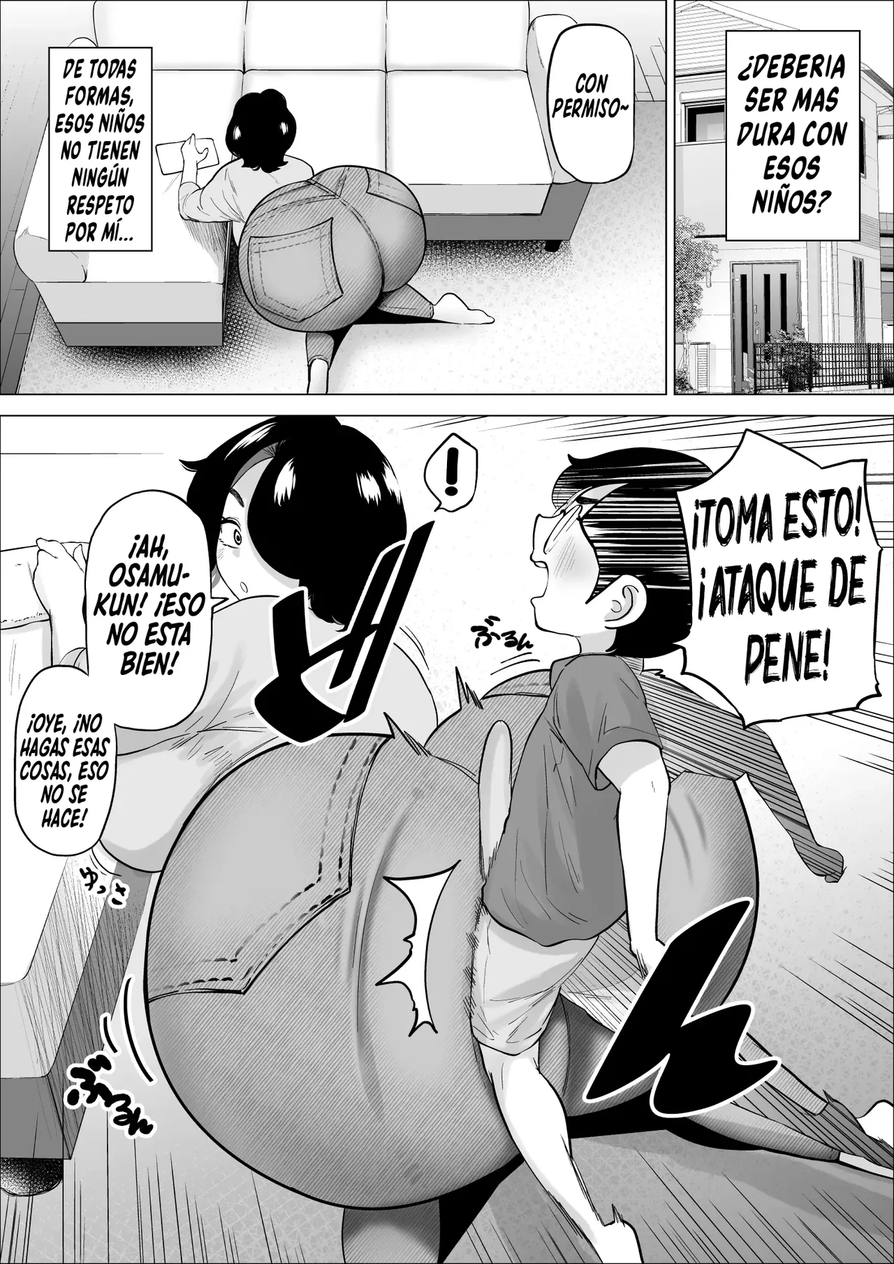 Shou-kun Mama wa Zenbu Kimochii｜El Cuerpo De La Mamá De Shou-Kun Se Siente Tan Rico - Page 4