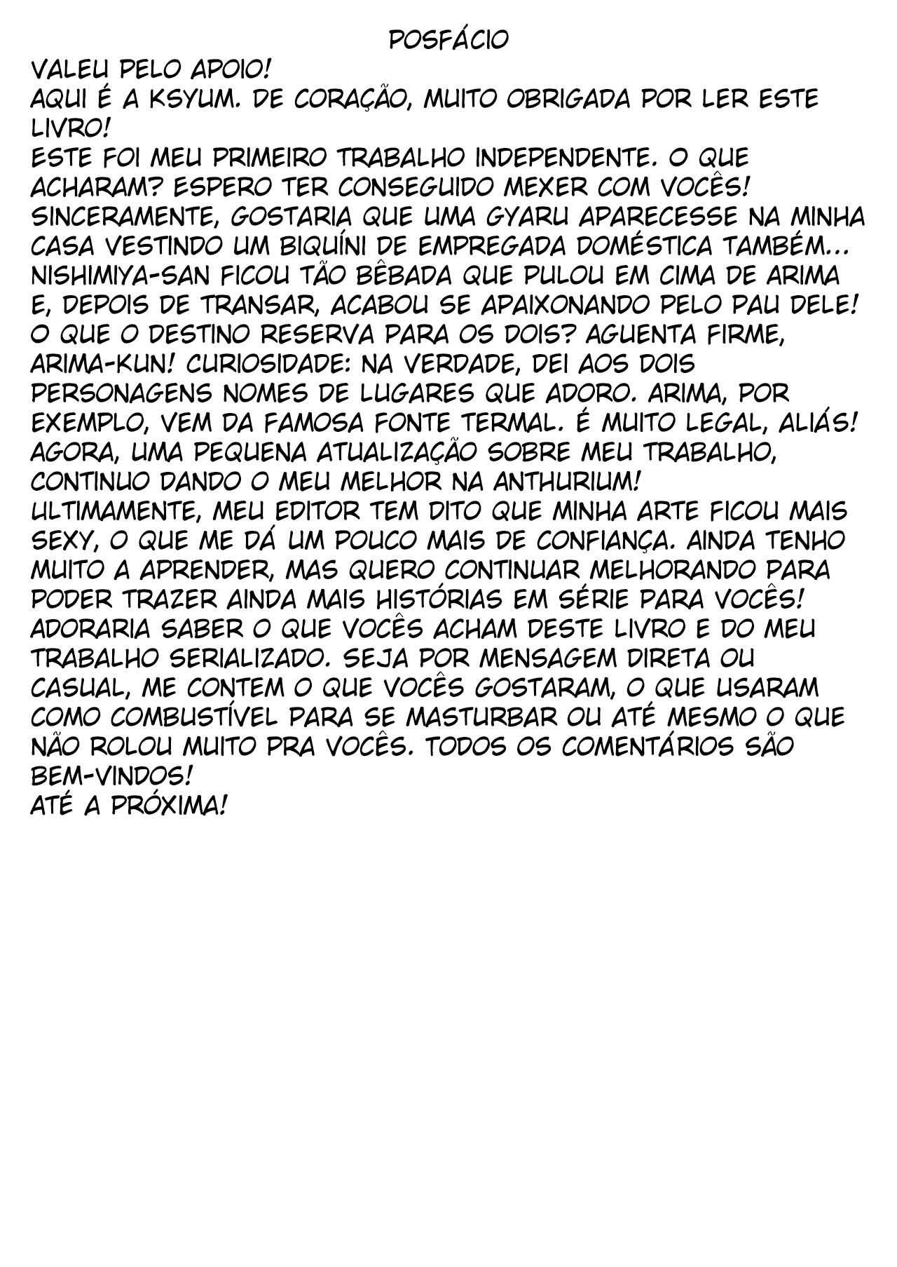 Uma Gyaru Peituda Perdeu O Último Trem e Vestiu um Biquíni de Empregada Doméstica em Troca de Passar a Noite - Page 47