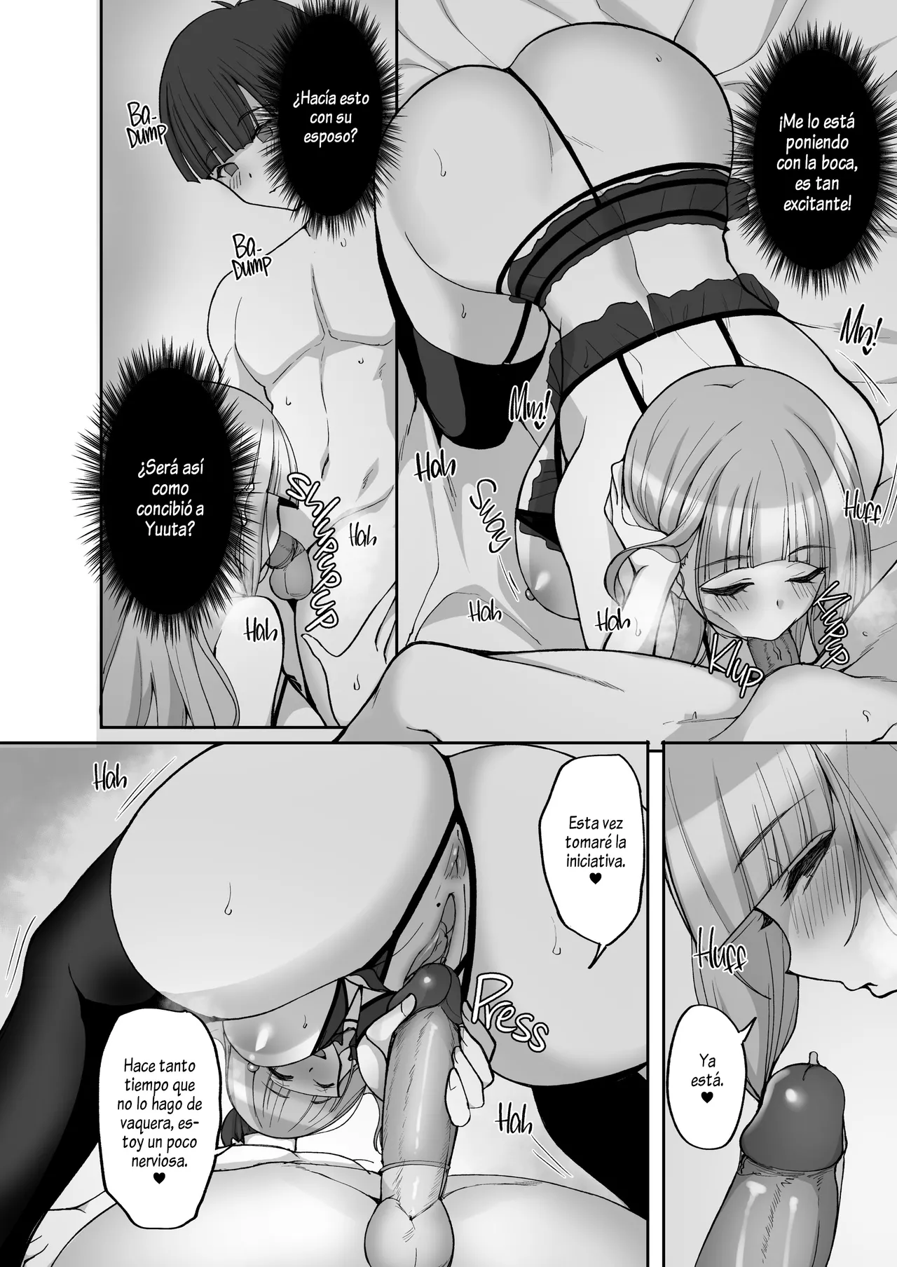 Hatsukoi no Bakunyuu Tomo Mama ga Yasashiku Sei no Tehodoki o Shitekureru Hanashi｜La Mamá Pechugona de mi Amigo, Quien es mi Primer Amor, me Guia Amablemente en lo Sexual - Page 47