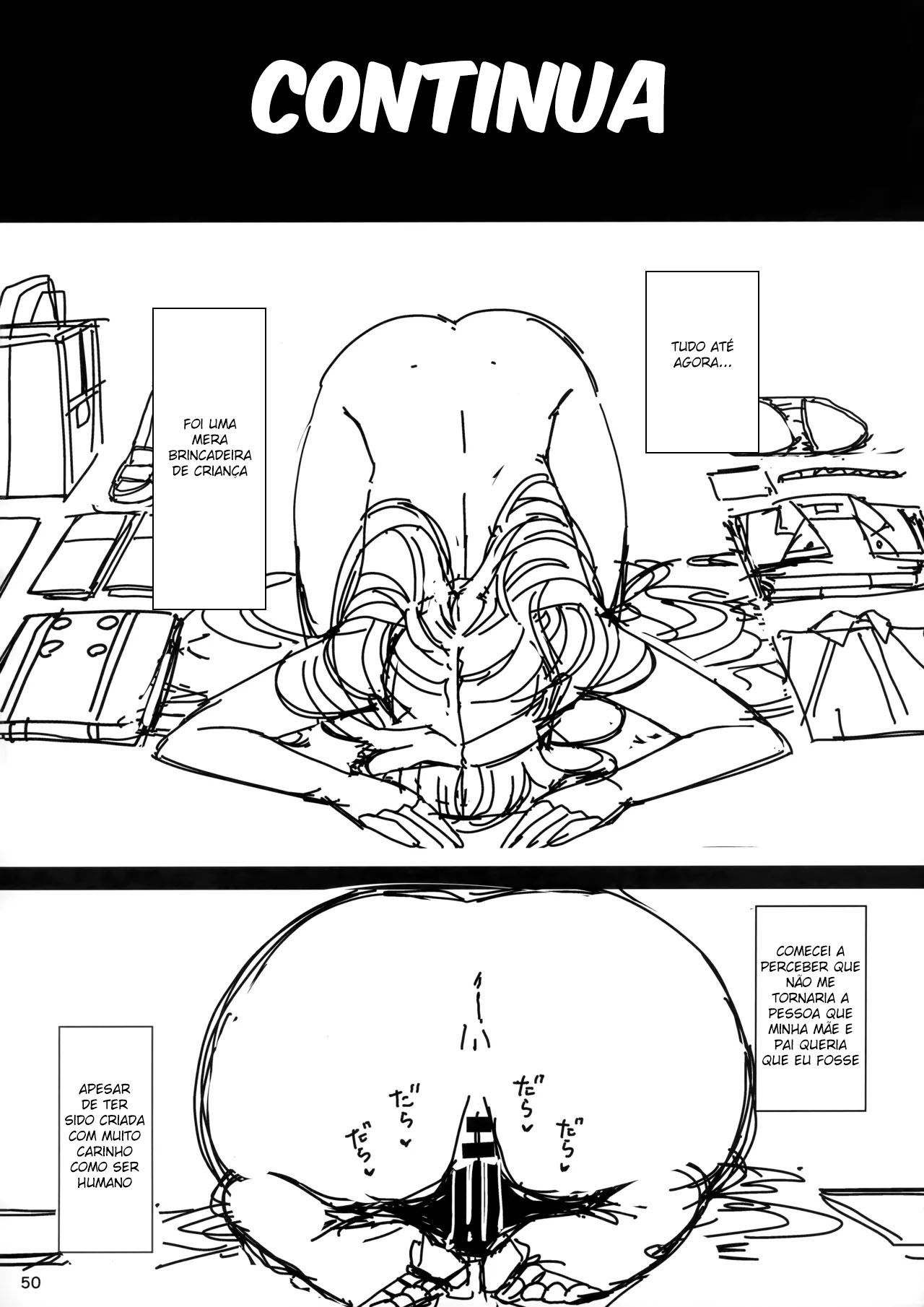 Apesar de ter Sido Criado Com Muito Carinho, Desculpa, Mas Acabei Virando um Onahole - Page 51