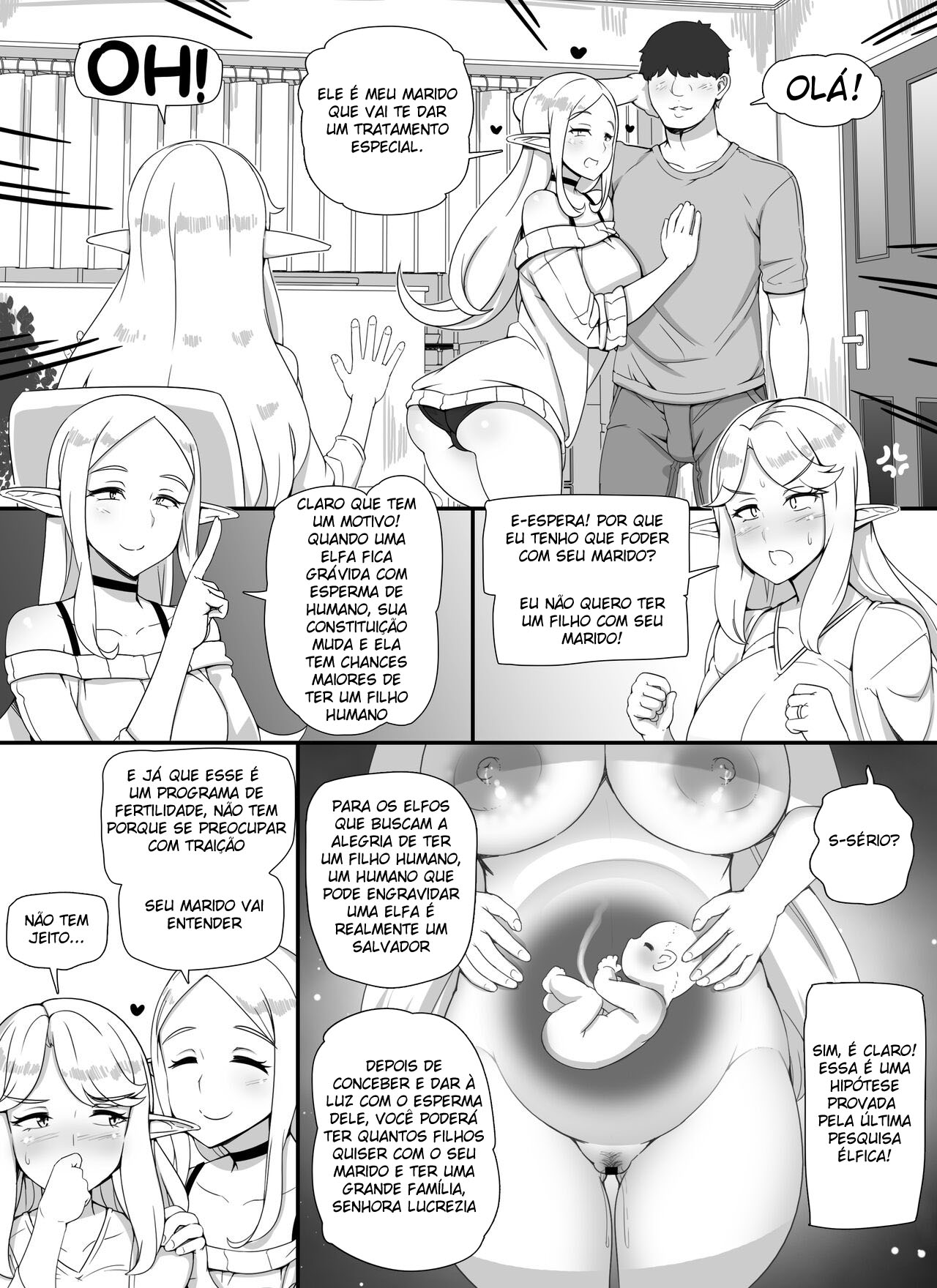 Salão de Fertilidade para Elfas Casadas com Maridos Humanos - Page 7