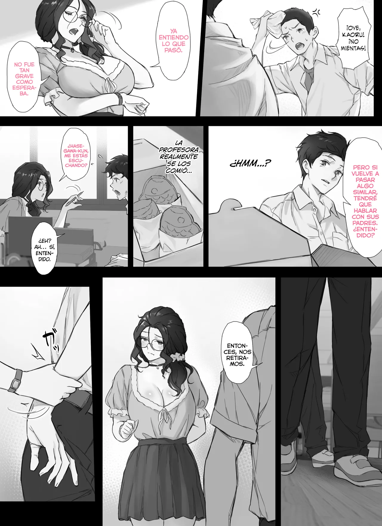 Ore to Kyonyuu Tannin Kyoushi no Himitsu no Kankei - Page 7