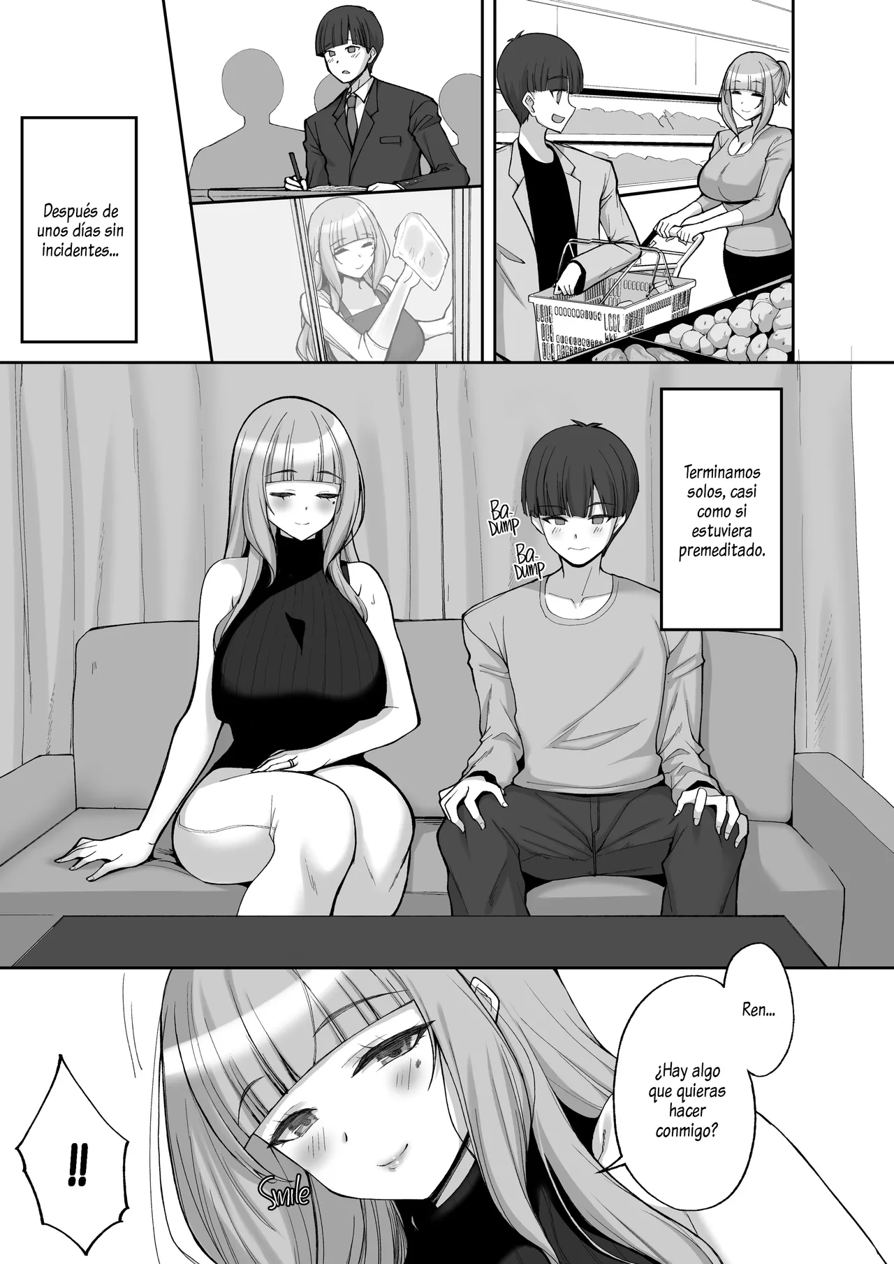 Hatsukoi no Bakunyuu Tomo Mama ga Yasashiku Sei no Tehodoki o Shitekureru Hanashi｜La Mamá Pechugona de mi Amigo, Quien es mi Primer Amor, me Guia Amablemente en lo Sexual - Page 8