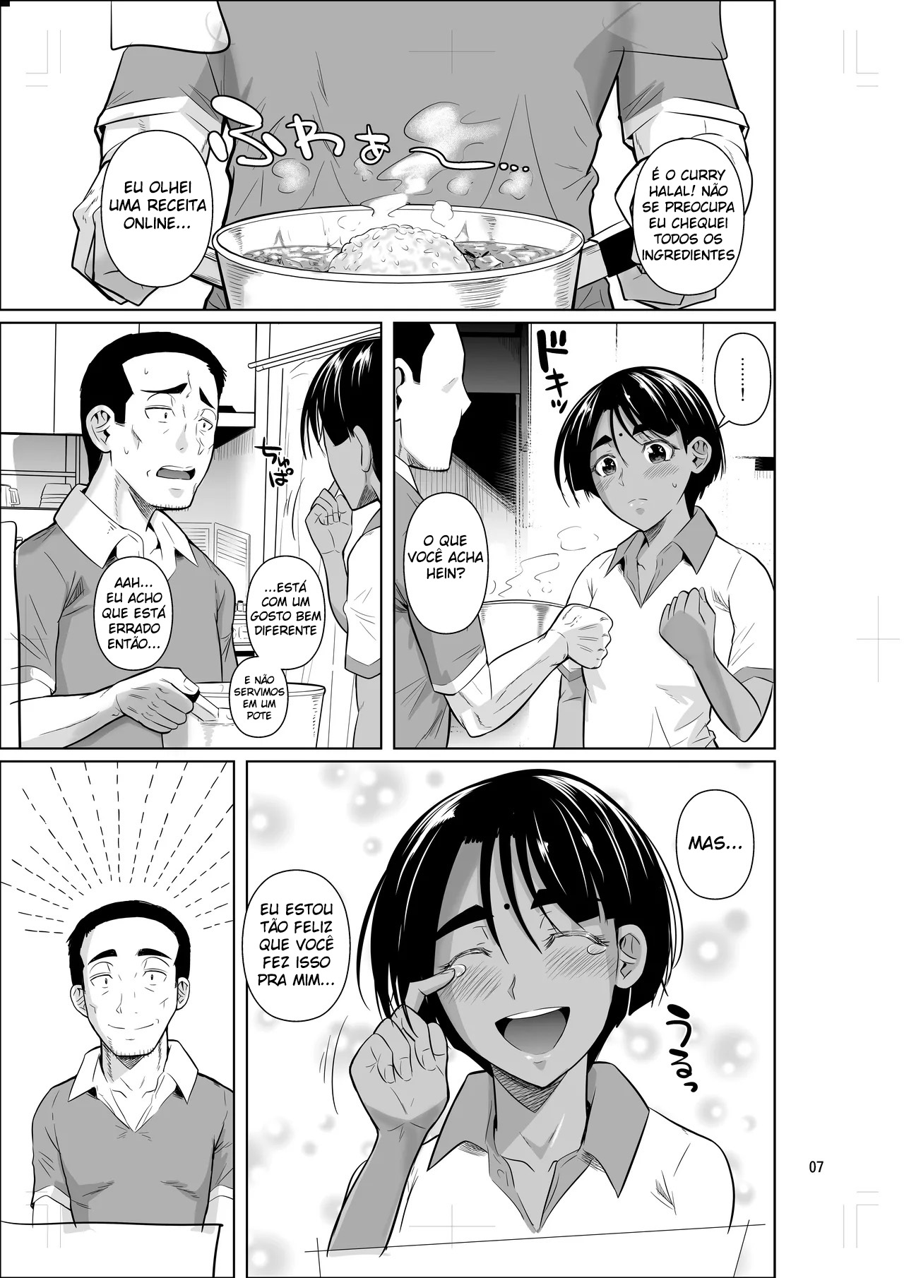 Ela Conseguiu um Emprego em um Dormitório de Estudantes Estrangeiros 2 - Page 8