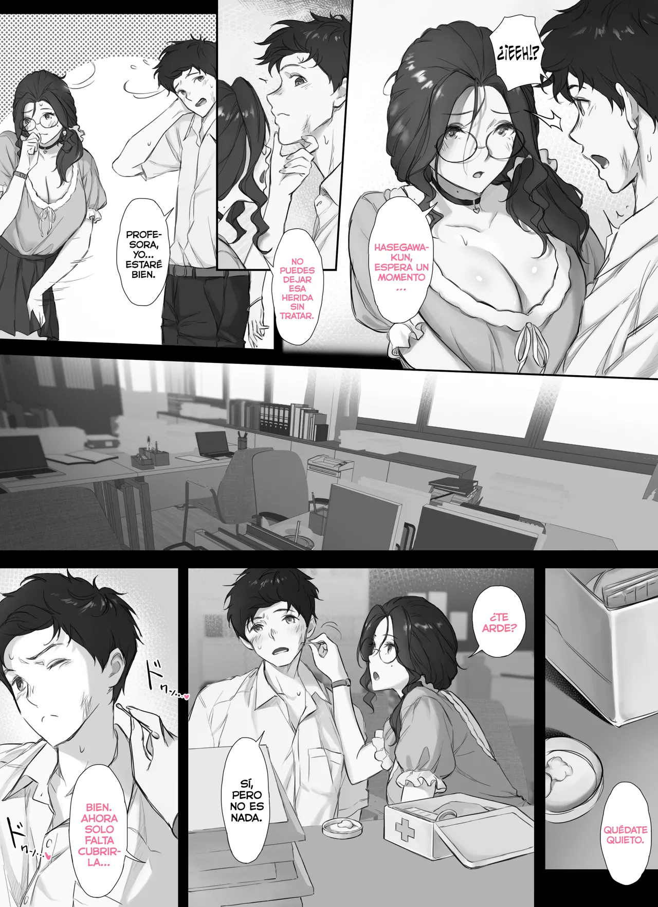 Ore to Kyonyuu Tannin Kyoushi no Himitsu no Kankei - Page 8