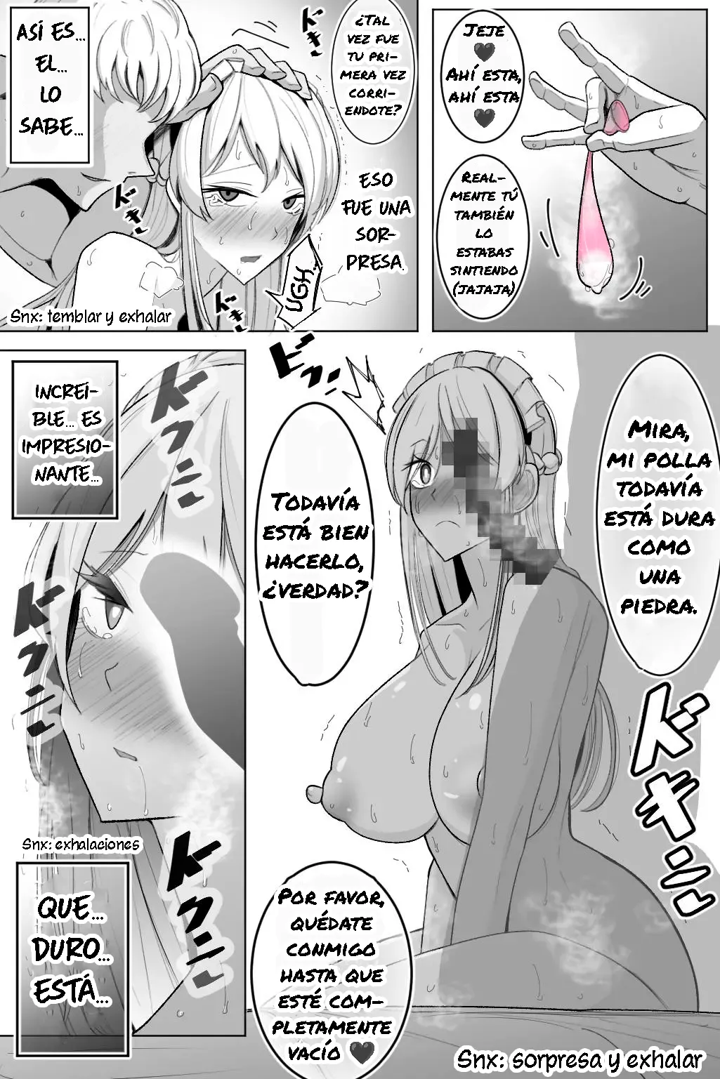 Boku no Maid no Netorase Douga|El Video Netorase de Mi Criada - Page 10