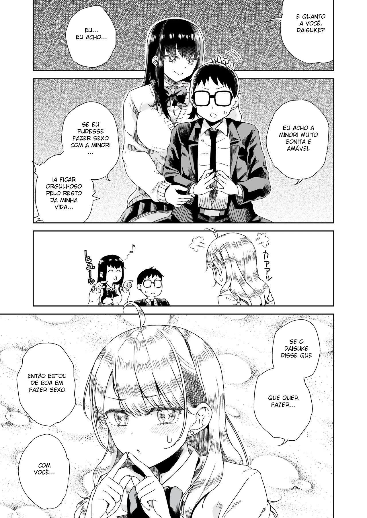 Otagal ~Perdendo A Virgindade Com Uma Gyaru Loira e Outra Morena Que São Gentis Com Otakus~ - Page 10