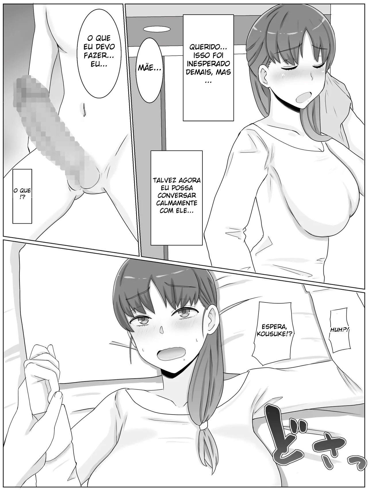 Coisas Que Quero Fazer Com a Mamãe ~ A Mãe Peituda Engravidando Com a Porra do Filho - Page 12