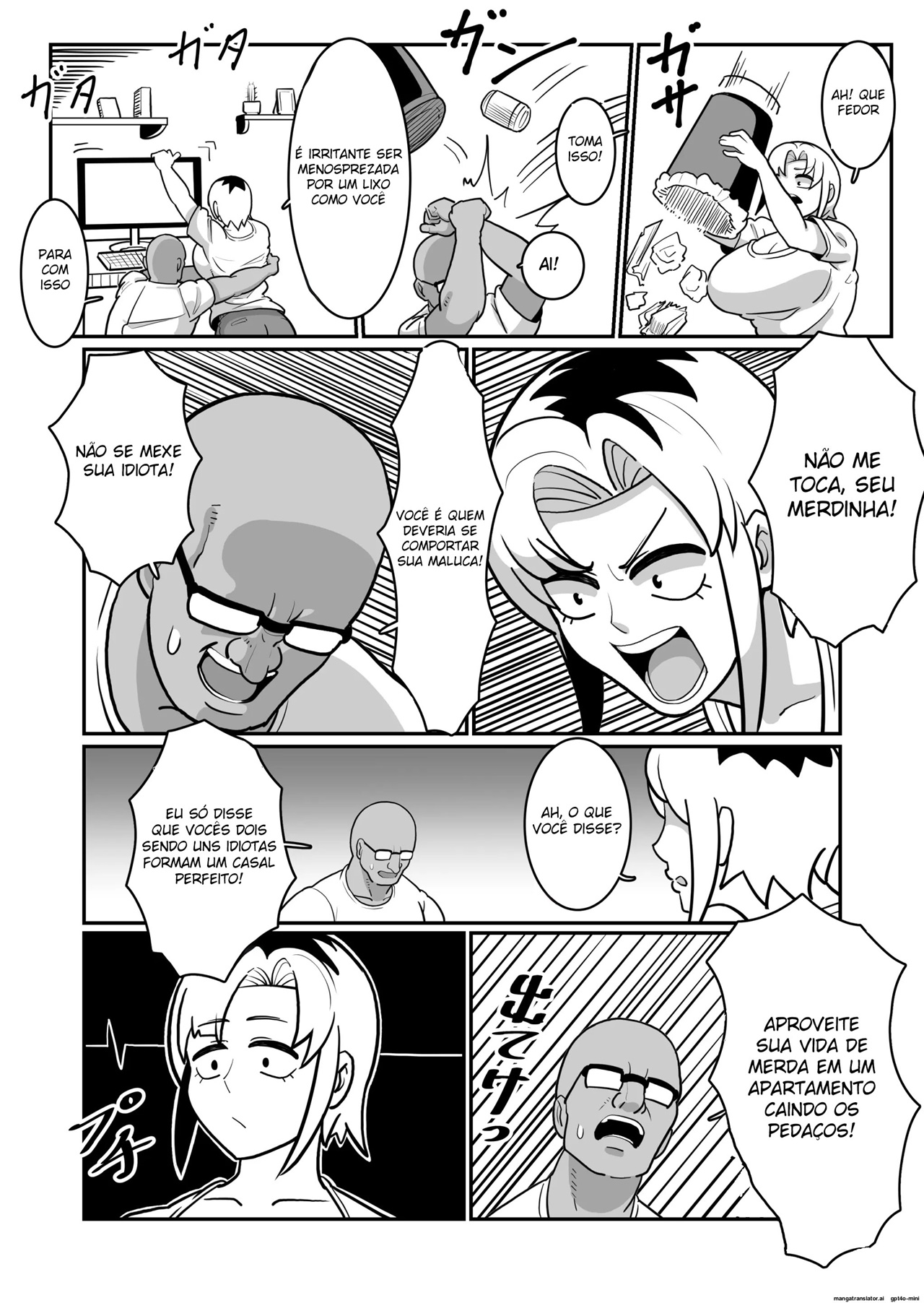 Pegando a Ex-Delinquente Casada, Engravidando-a e Moldando-a Ao Meu Gosto! - Page 12