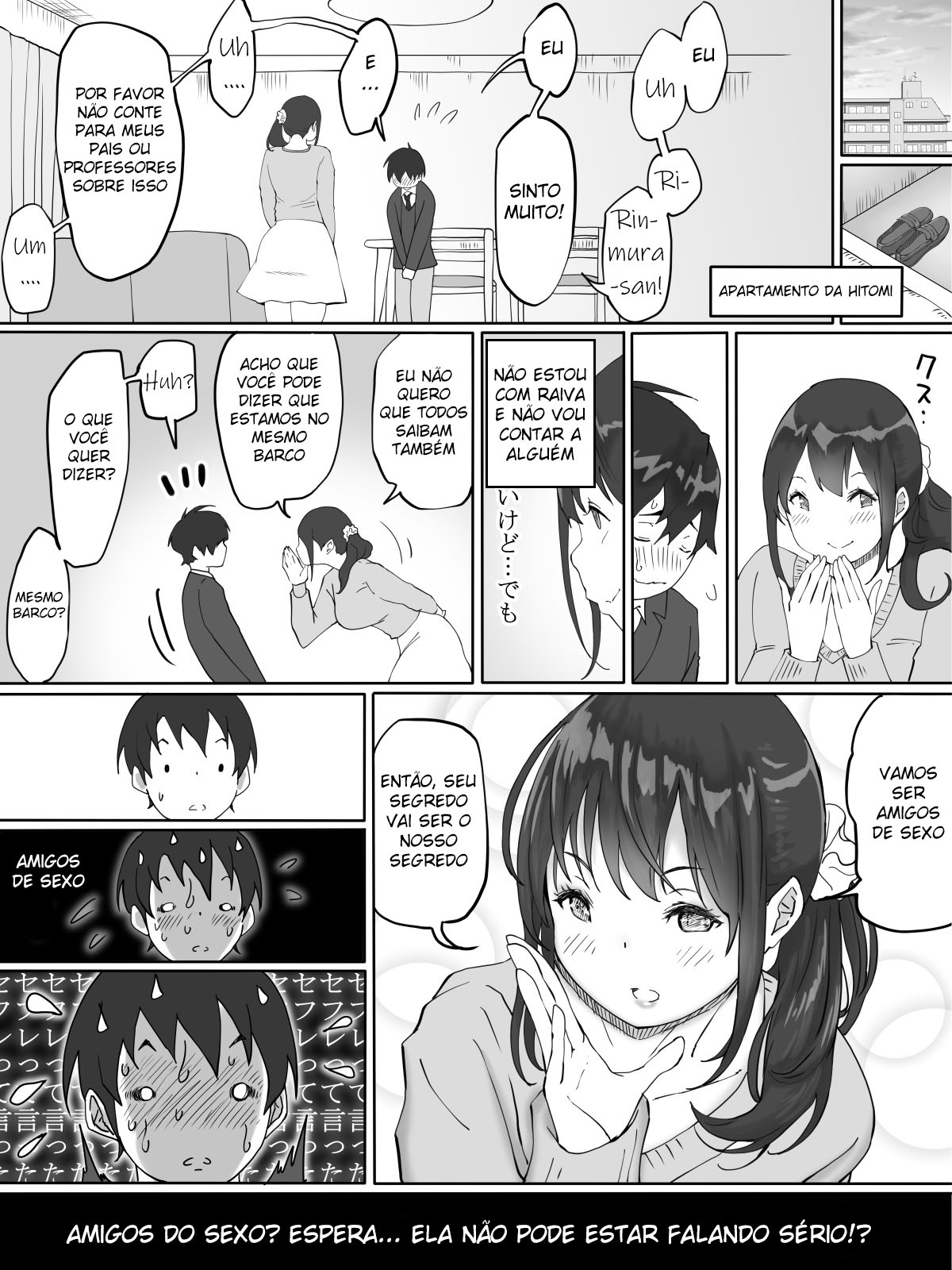 Como Eu Fiz uma Amiga Sexual ~ A Vizinha Dona de Casa ~ - Page 14