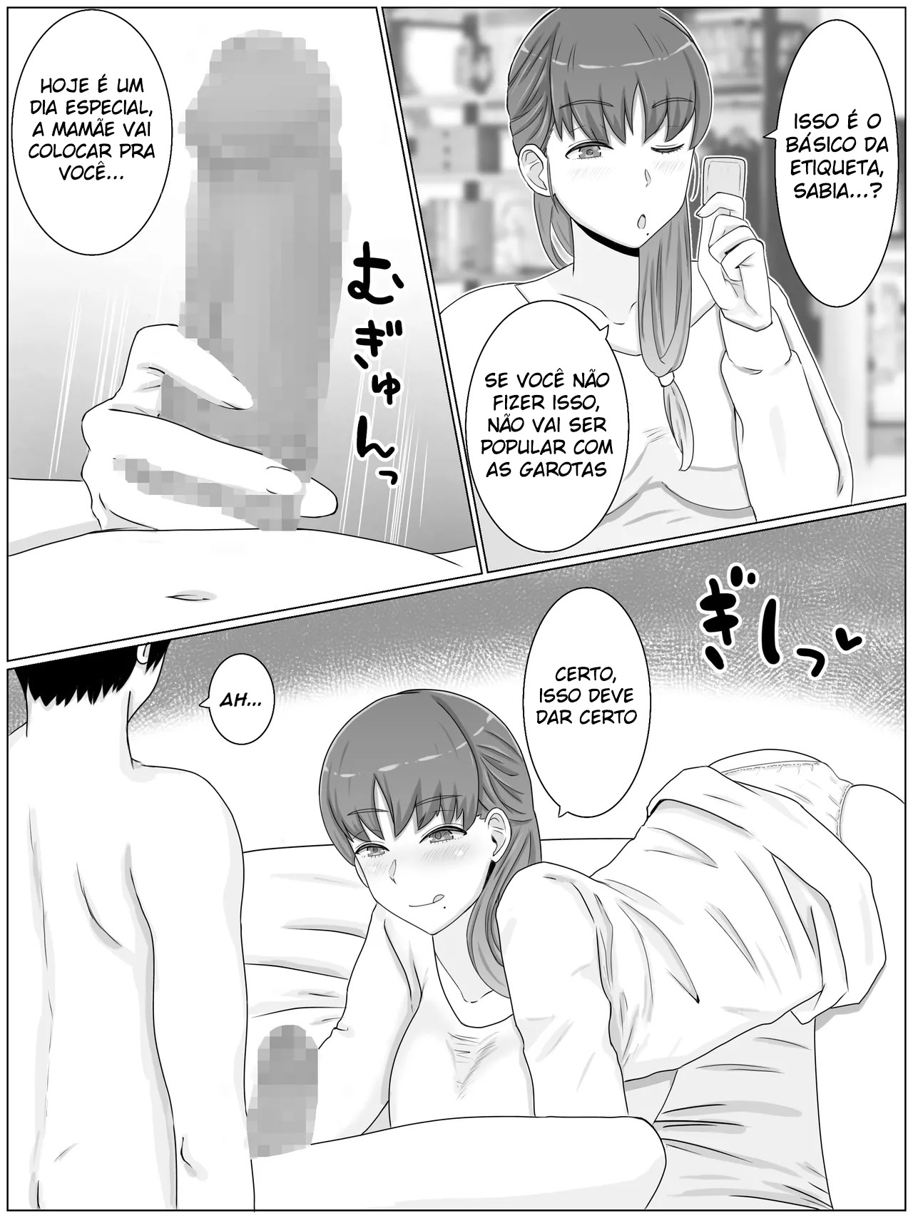 Coisas Que Quero Fazer Com a Mamãe ~ A Mãe Peituda Engravidando Com a Porra do Filho - Page 15