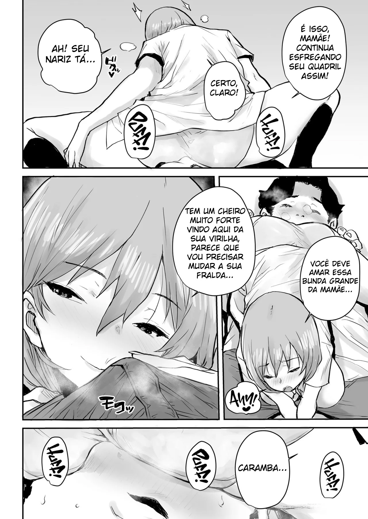 Hipnotizando Minha Gentil Aluna Para Se Tornar Minha Mamãe Lactante - Page 17