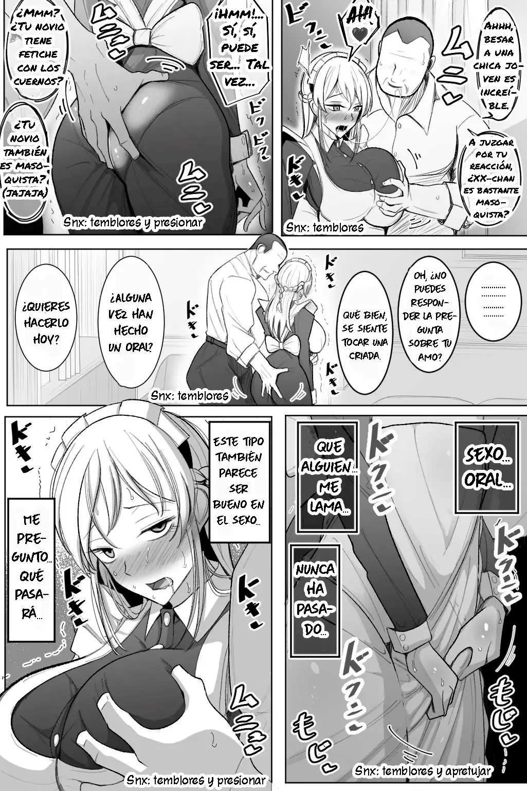 Boku no Maid no Netorase Douga|El Video Netorase de Mi Criada - Page 17