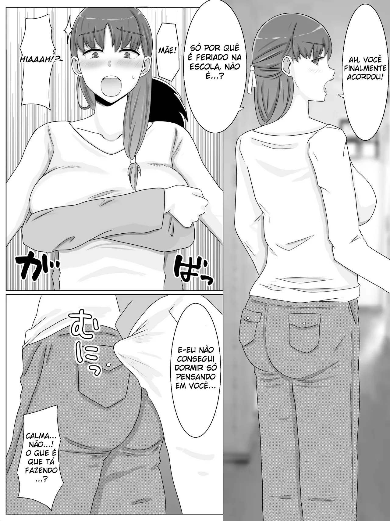 Coisas Que Quero Fazer Com a Mamãe ~ A Mãe Peituda Engravidando Com a Porra do Filho - Page 23