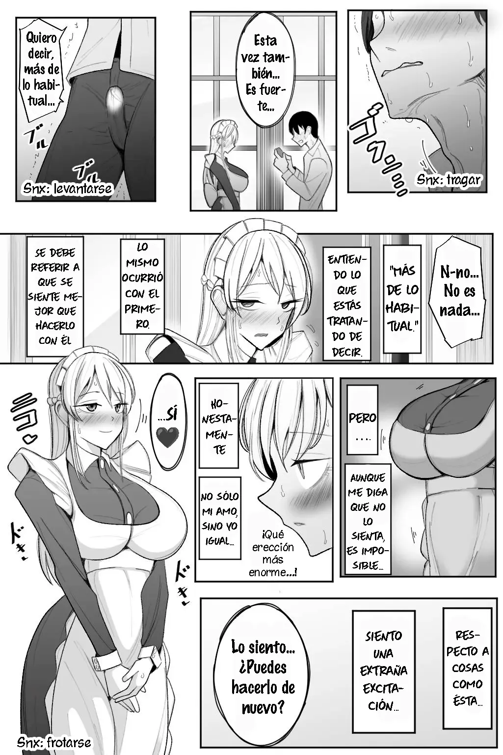 Boku no Maid no Netorase Douga|El Video Netorase de Mi Criada - Page 28