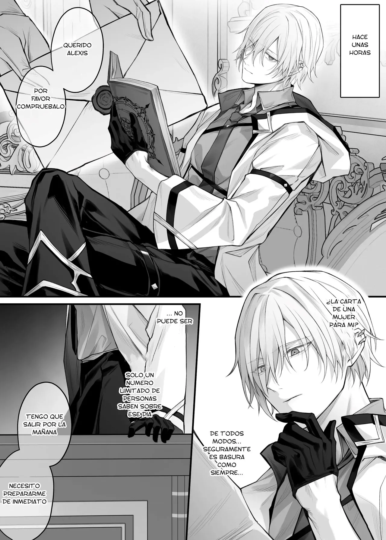 Juketsu no Majo Alexia wa Mou Otoko ni Modorenai | La bruja Alexia ya no puede volver a ser hombre - Page 3