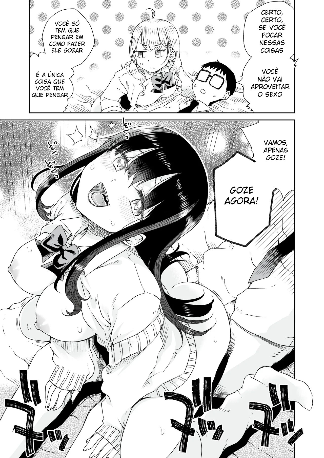 Otagal ~Perdendo A Virgindade Com Uma Gyaru Loira e Outra Morena Que São Gentis Com Otakus~ - Page 38