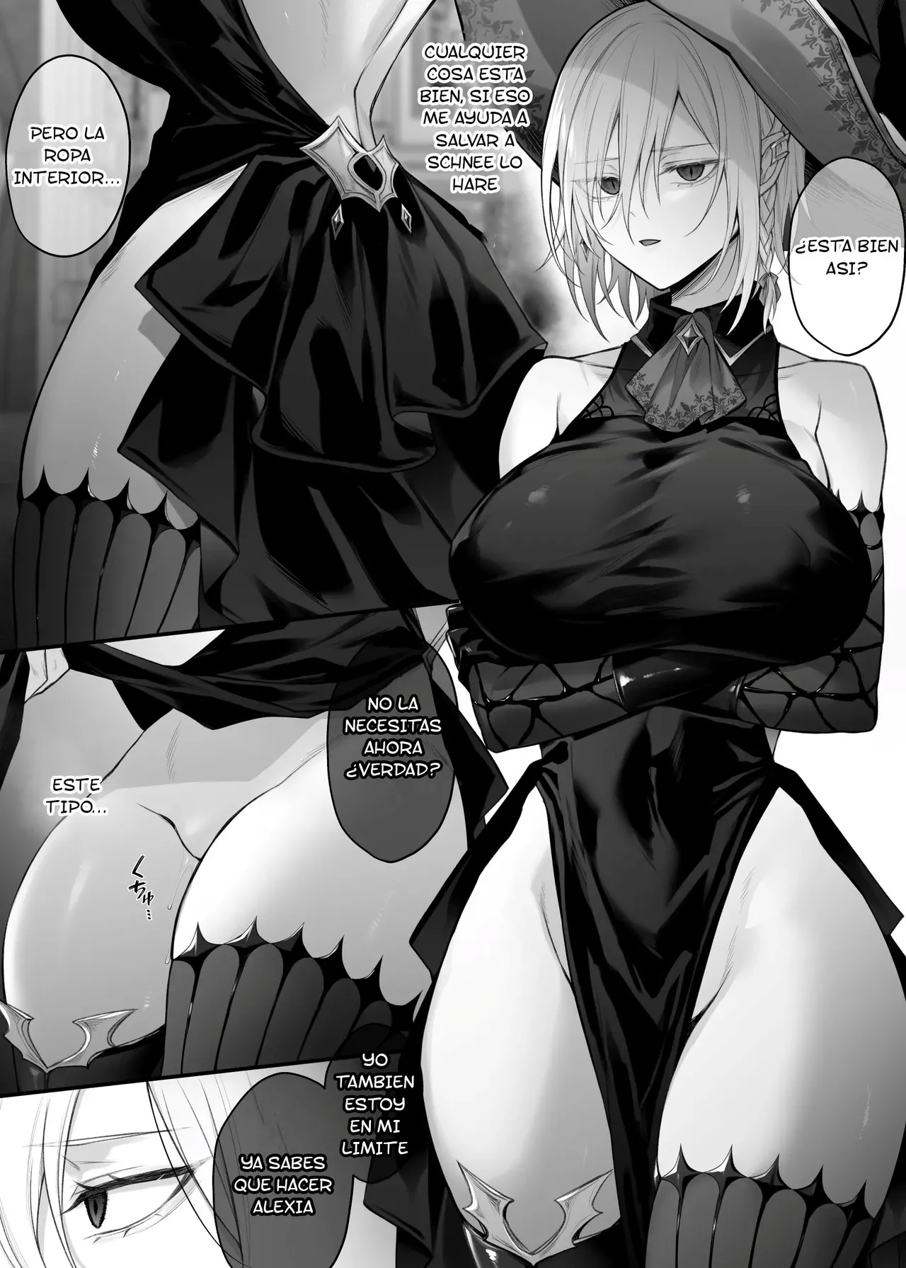 Juketsu no Majo Alexia wa Mou Otoko ni Modorenai | La bruja Alexia ya no puede volver a ser hombre - Page 39