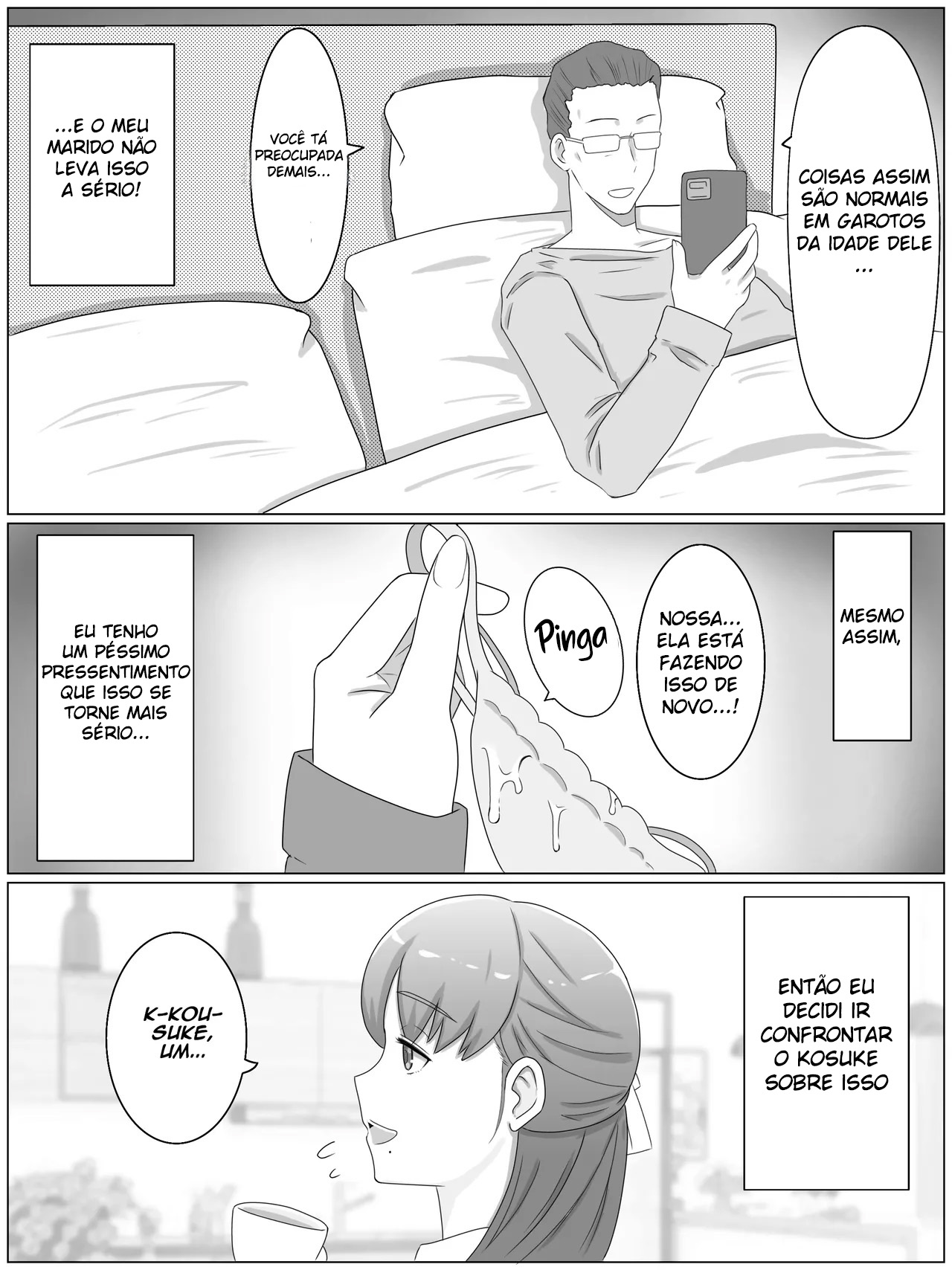 Coisas Que Quero Fazer Com a Mamãe ~ A Mãe Peituda Engravidando Com a Porra do Filho - Page 4