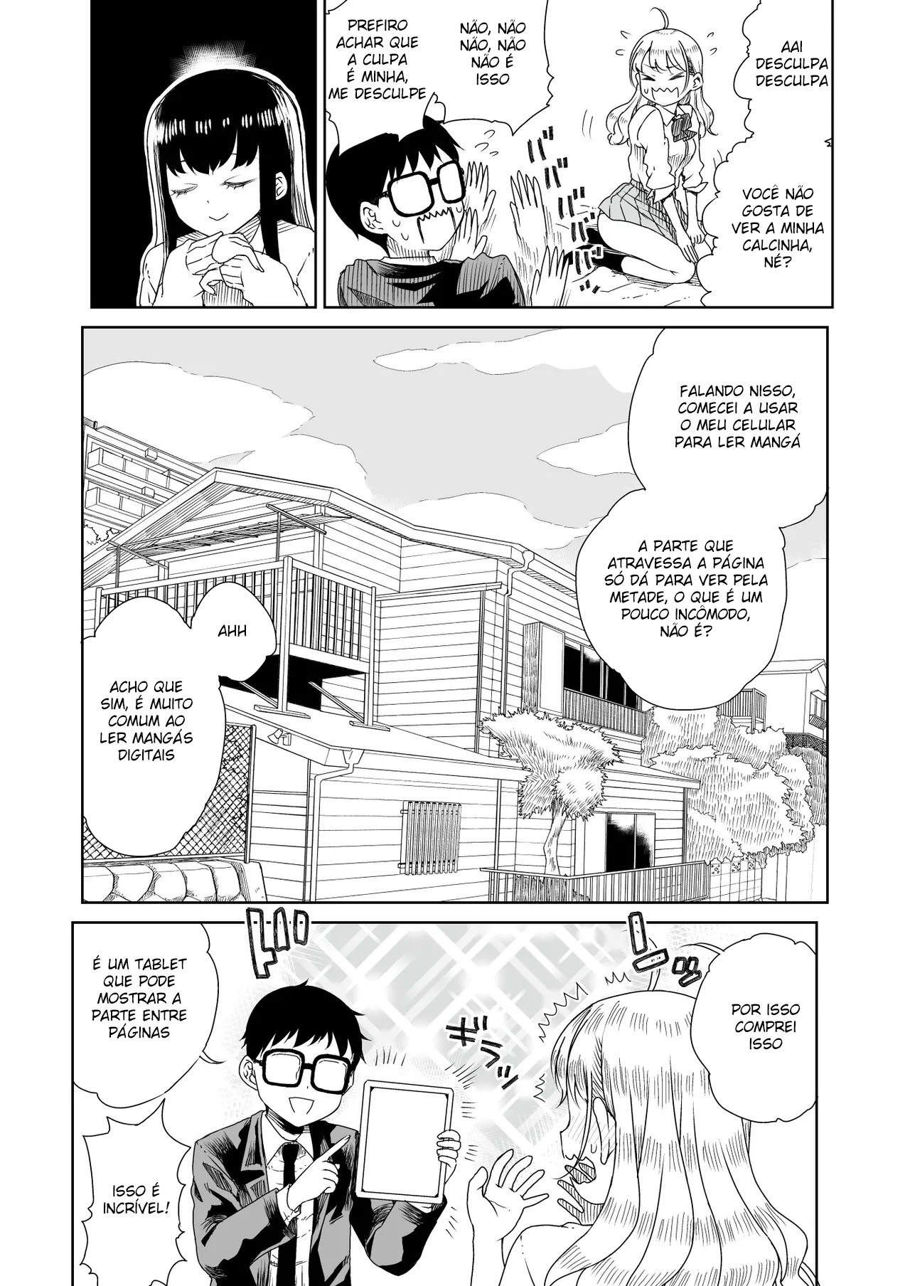 Otagal ~Perdendo A Virgindade Com Uma Gyaru Loira e Outra Morena Que São Gentis Com Otakus~ - Page 4