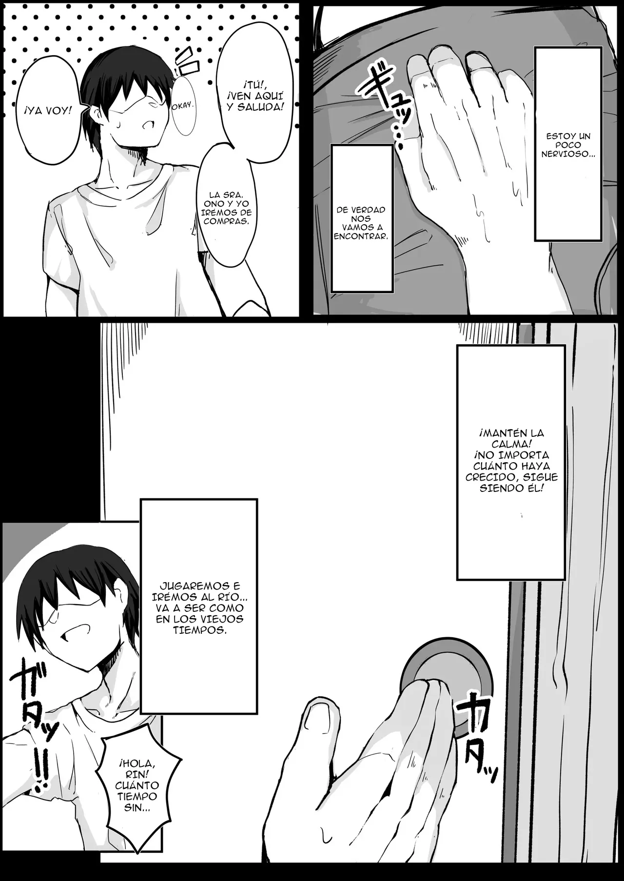Mukashi Otoko dato Omotteta Kasshoku Bakunyuu Osananajimi to H Suru Hon Zenpen | Tuve Sexo con Mi Amiga Bronceada y Solía Pensar que Era un Chico - Page 4