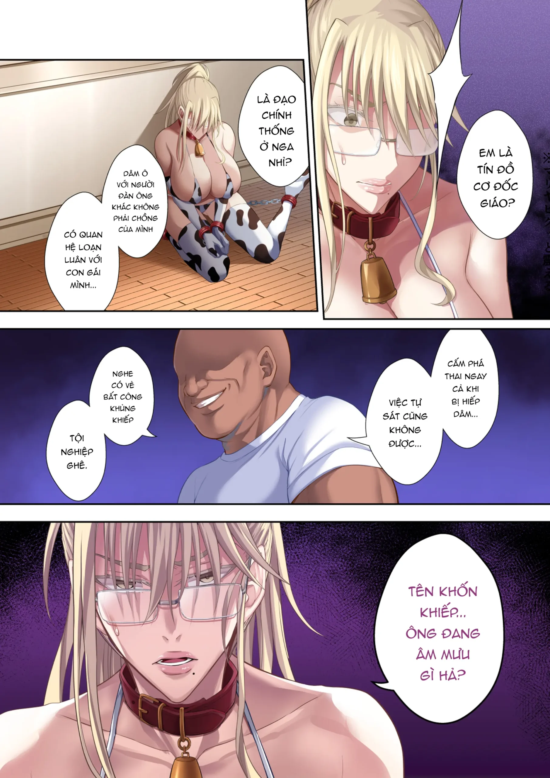 Kinpatsu Bakunyuu no Russia Hitoduma Gakuenchou Koudou Maria ga Ochirumade - Page 35