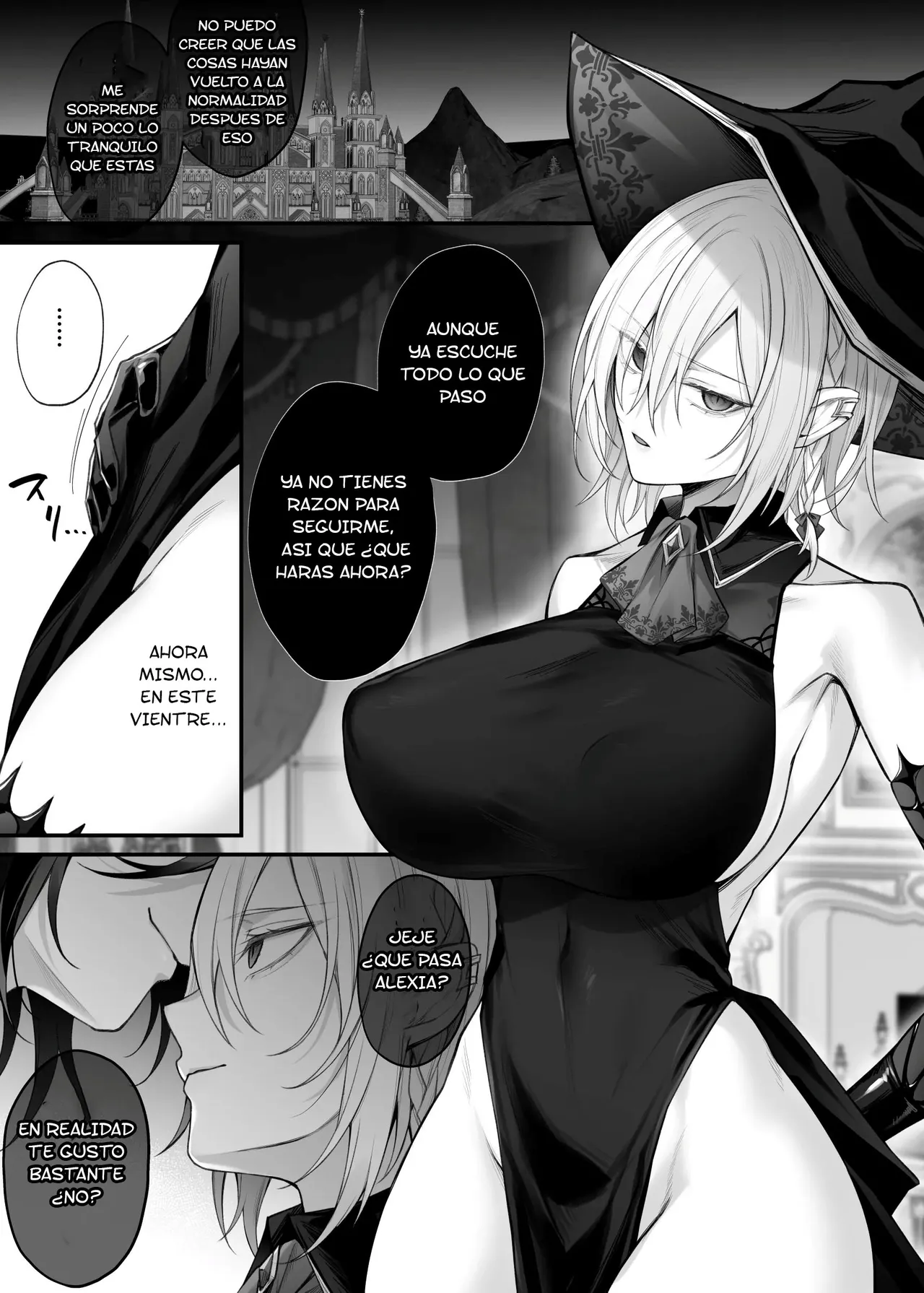 Juketsu no Majo Alexia wa Mou Otoko ni Modorenai | La bruja Alexia ya no puede volver a ser hombre - Page 48