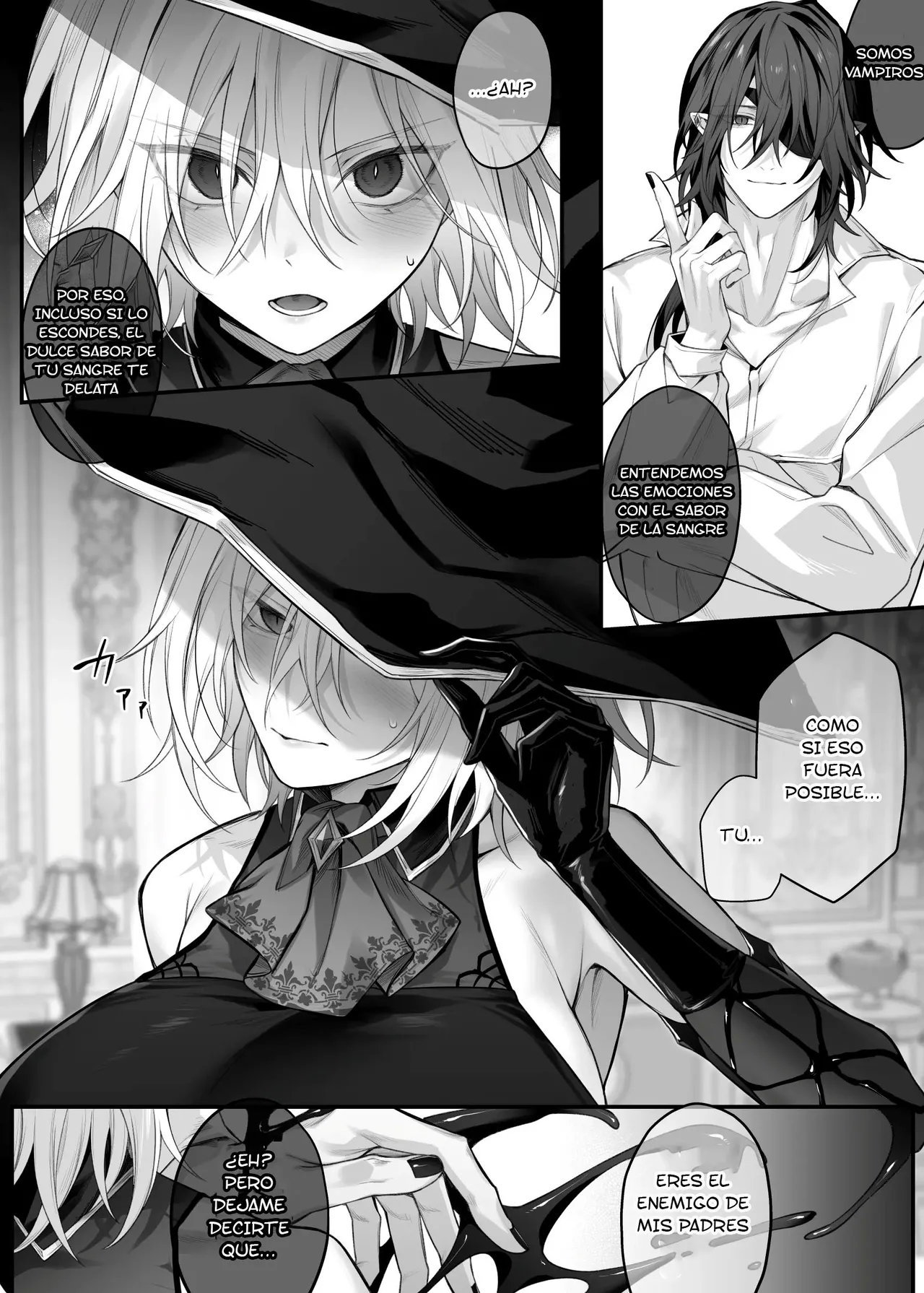 Juketsu no Majo Alexia wa Mou Otoko ni Modorenai | La bruja Alexia ya no puede volver a ser hombre - Page 49