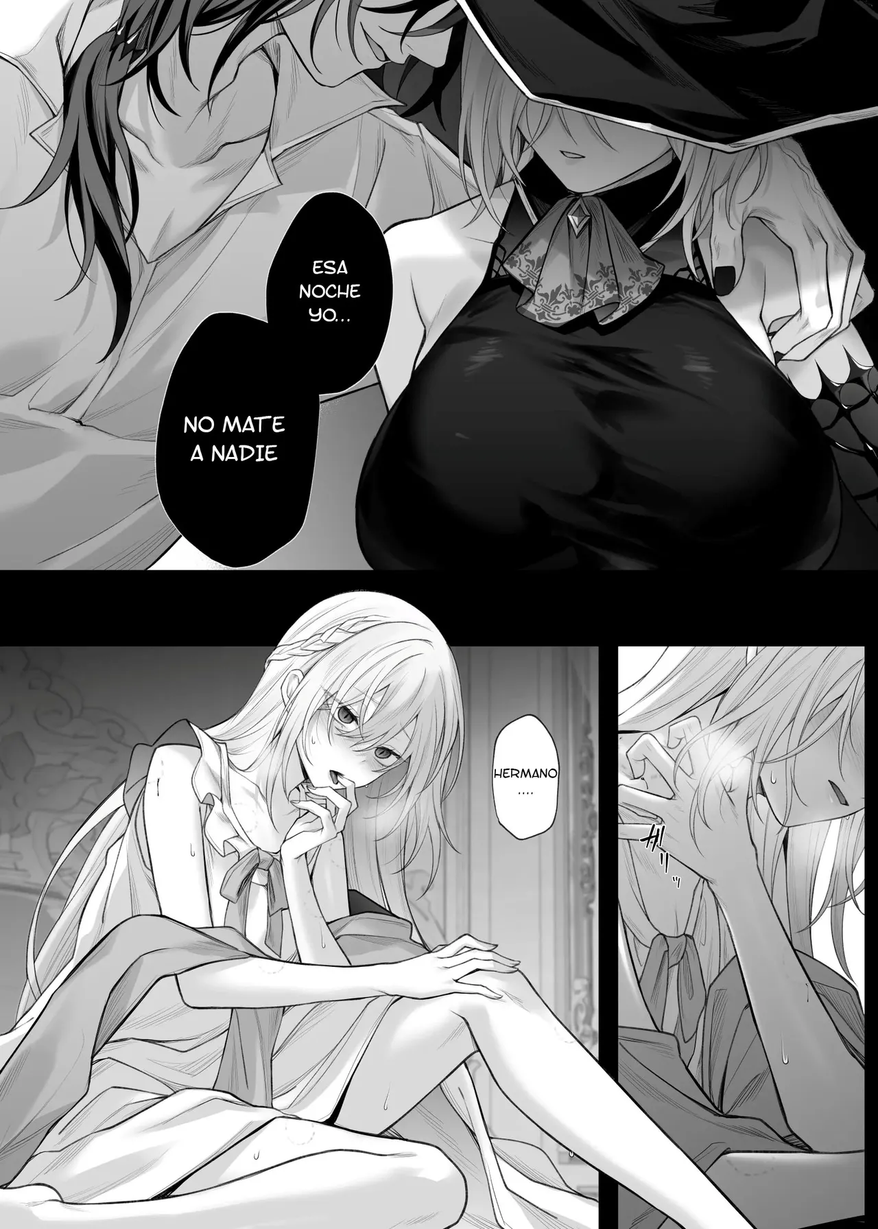 Juketsu no Majo Alexia wa Mou Otoko ni Modorenai | La bruja Alexia ya no puede volver a ser hombre - Page 50