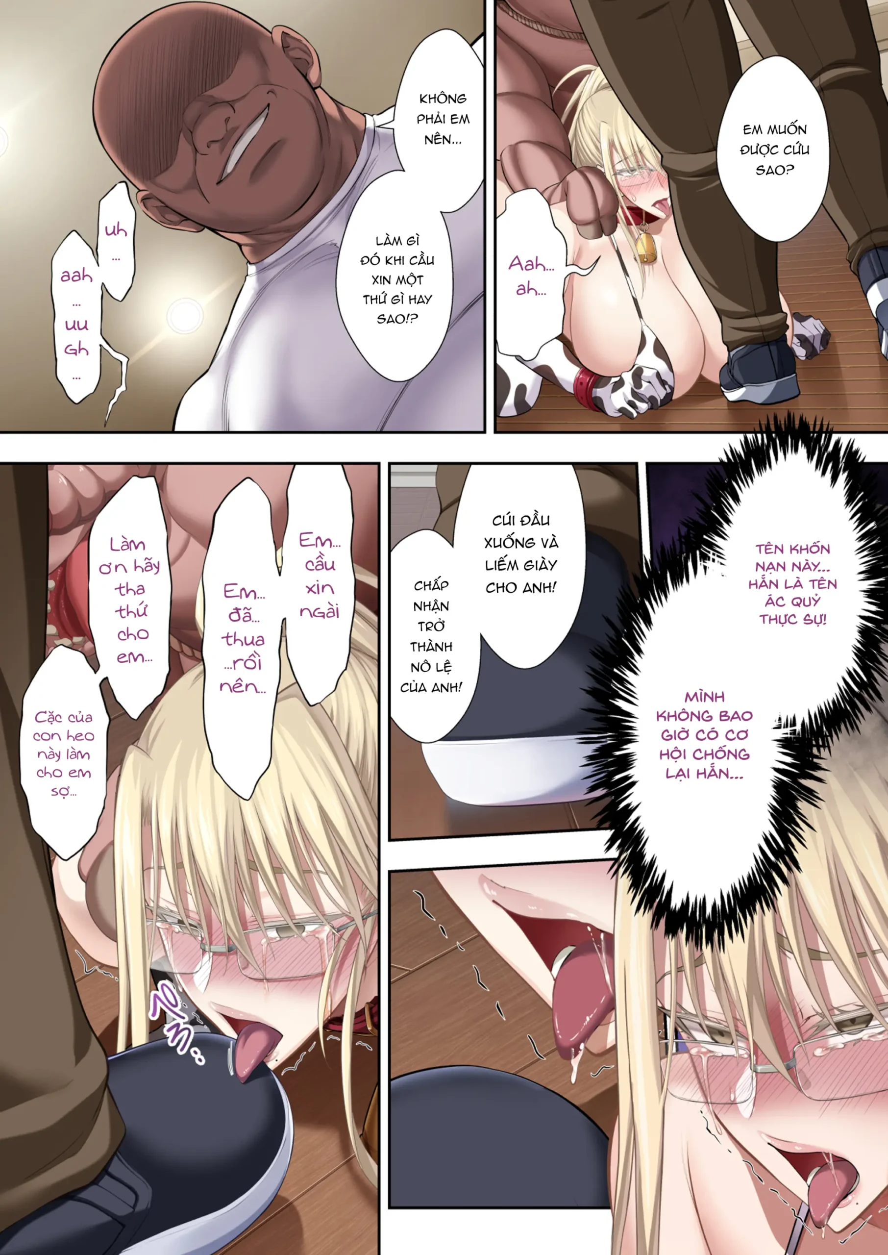 Kinpatsu Bakunyuu no Russia Hitoduma Gakuenchou Koudou Maria ga Ochirumade - Page 48