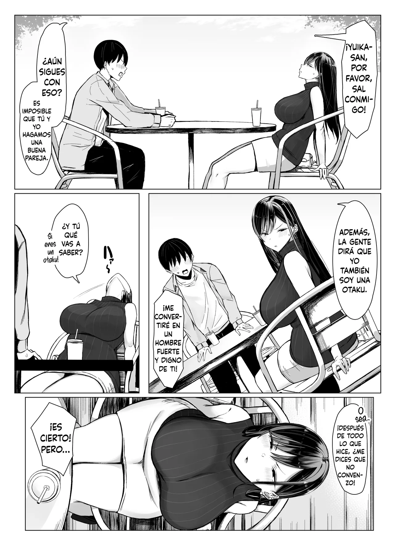 Gal to Otaku no Idenshi Aishou Batsugun H|Compatibilidad Sexual Entre una Gyaru y un Otaku - Page 55