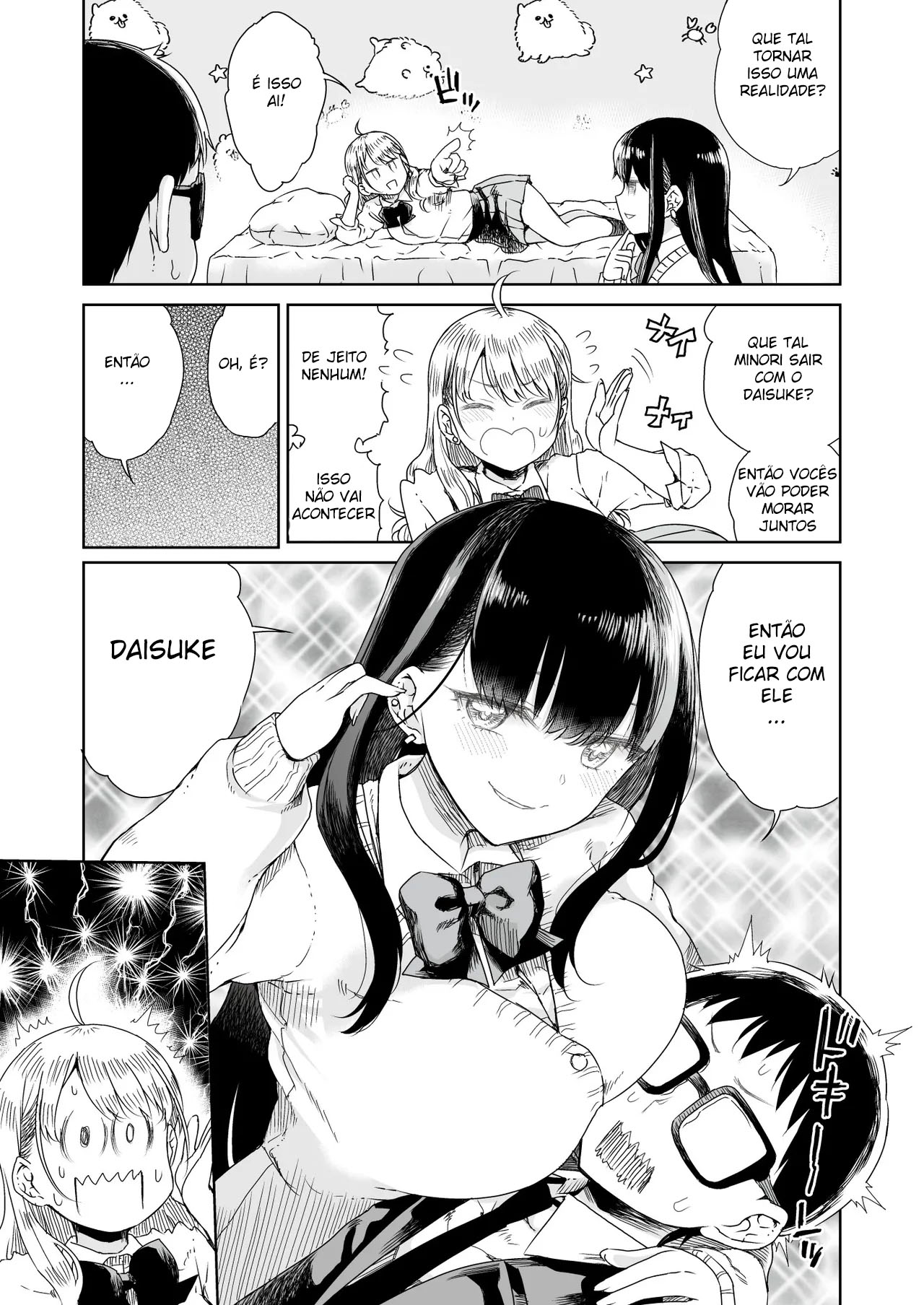 Otagal ~Perdendo A Virgindade Com Uma Gyaru Loira e Outra Morena Que São Gentis Com Otakus~ - Page 6