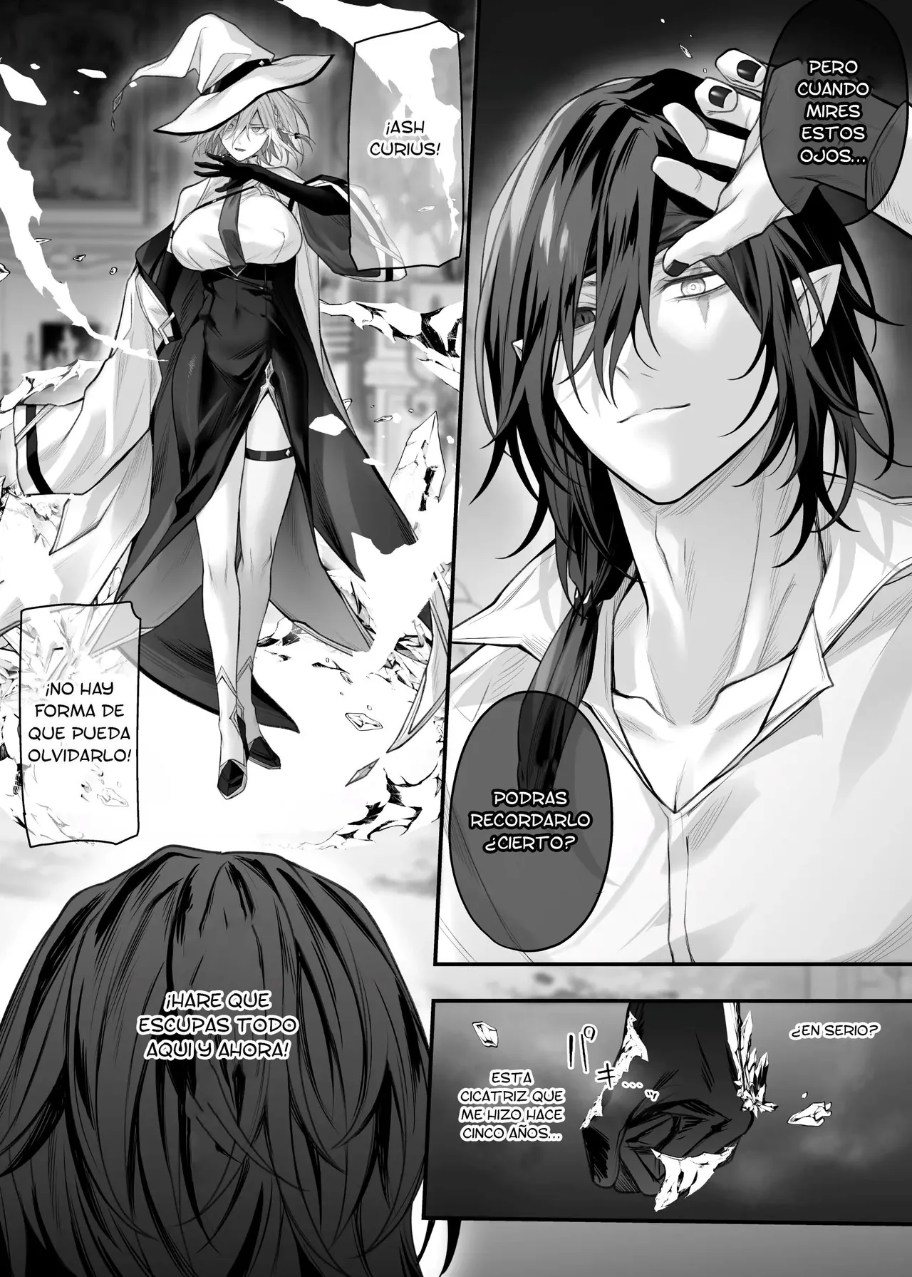 Juketsu no Majo Alexia wa Mou Otoko ni Modorenai | La bruja Alexia ya no puede volver a ser hombre - Page 7