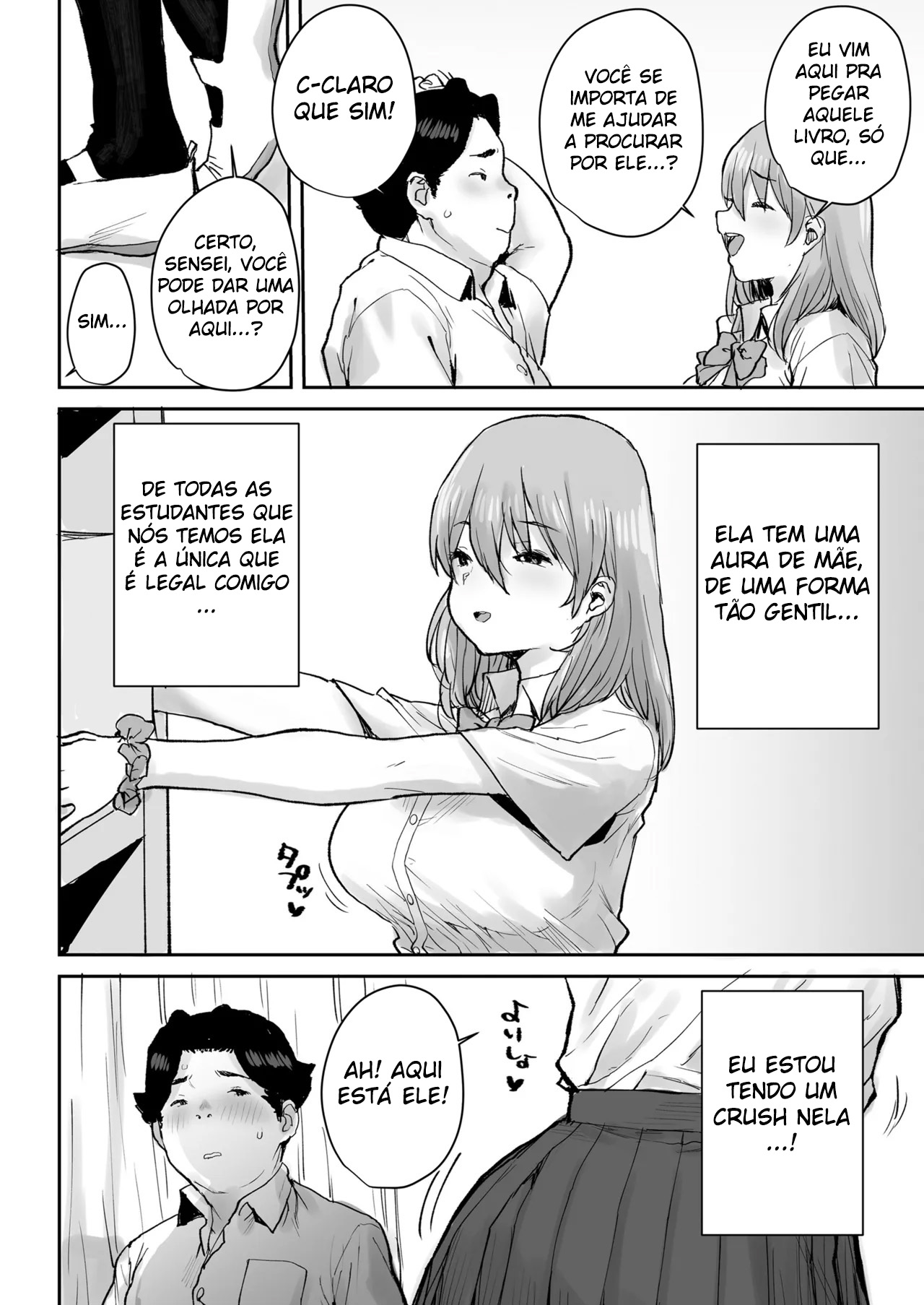 Hipnotizando Minha Gentil Aluna Para Se Tornar Minha Mamãe Lactante - Page 7