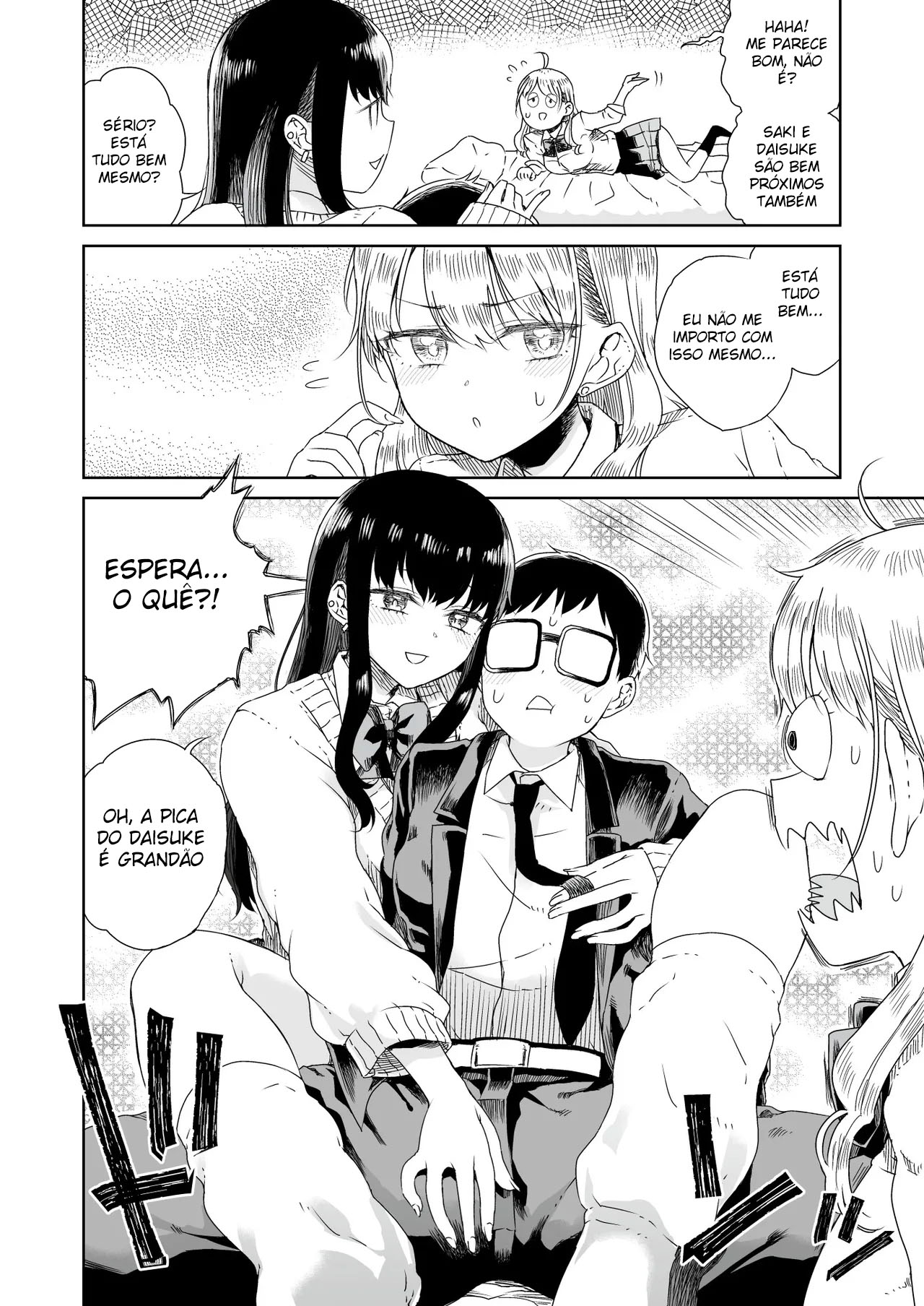 Otagal ~Perdendo A Virgindade Com Uma Gyaru Loira e Outra Morena Que São Gentis Com Otakus~ - Page 7
