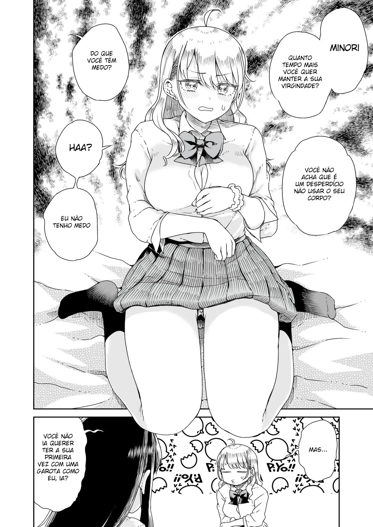 Otagal ~Perdendo A Virgindade Com Uma Gyaru Loira e Outra Morena Que São Gentis Com Otakus~ - Page 9