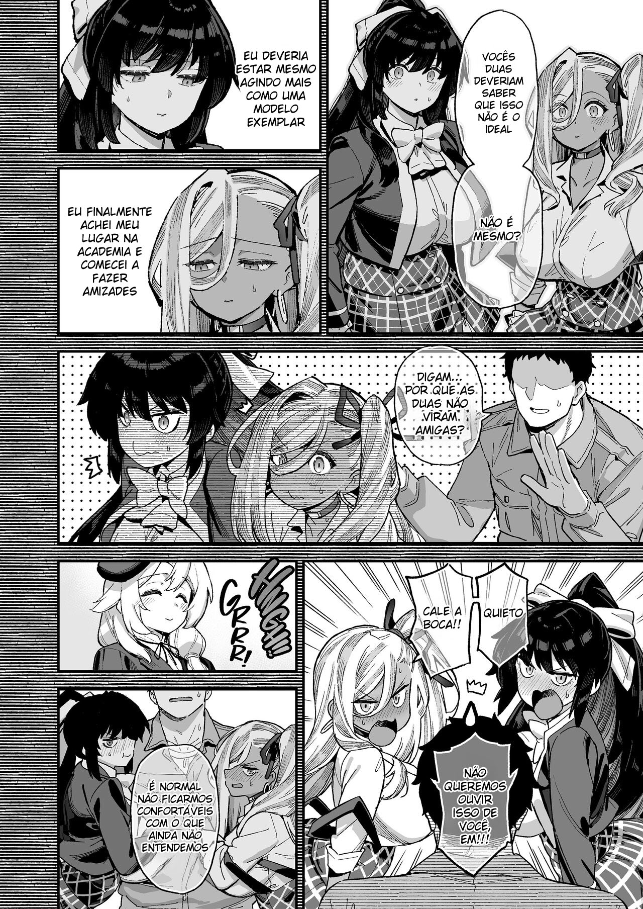 Nos Bastidores da Academia Oushun 3 - Page 7