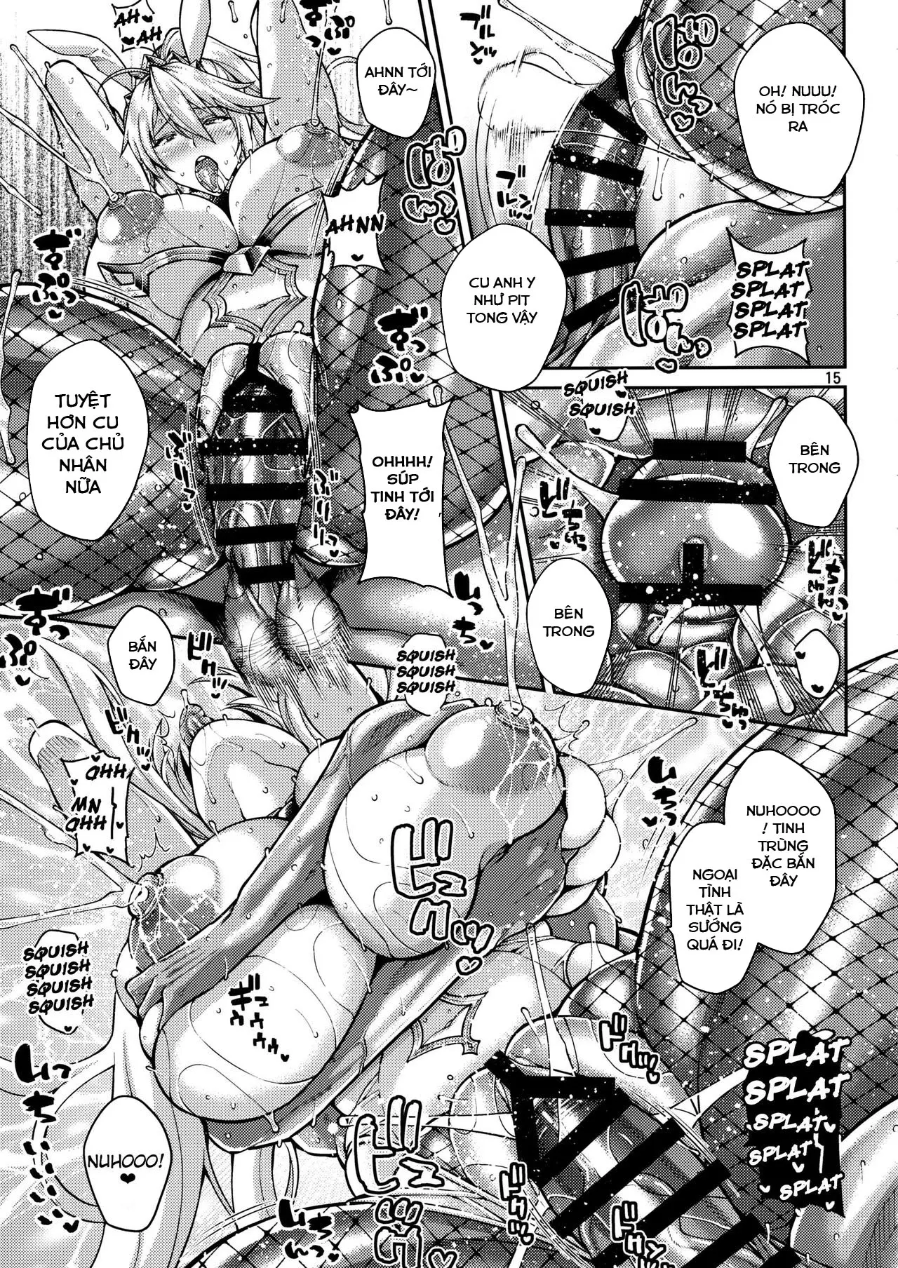 Chin Kobi Bunny no Netorase Koubi Kiroku - Page 14