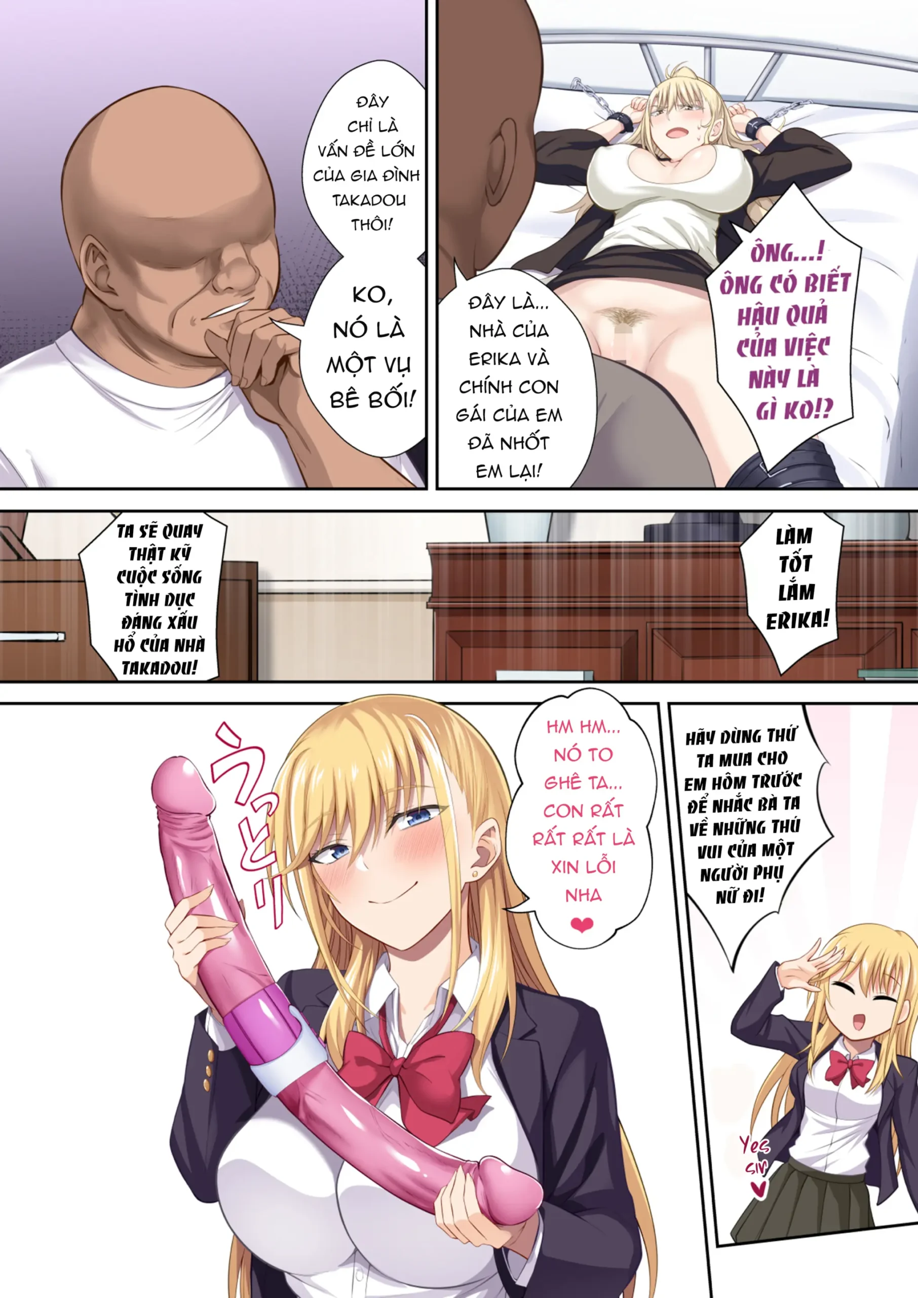 Gakuenchou Koudou Mariya o Chinpo Cleaner Nigou ni Otosu - Page 22