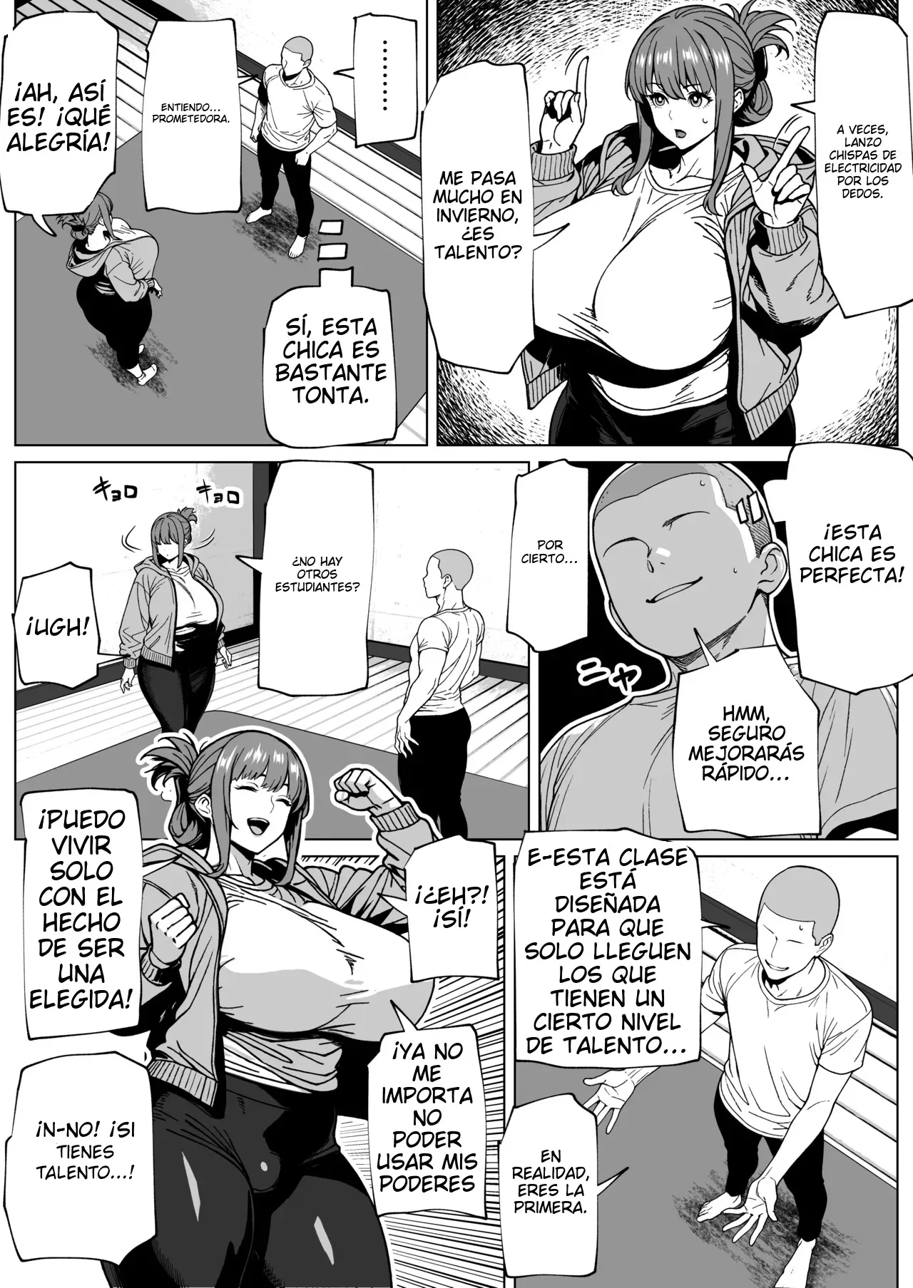 Futanari Chounouryoku Kaihatsu Lesson | Desarrollo del poder psíquico de una futanari - Page 4