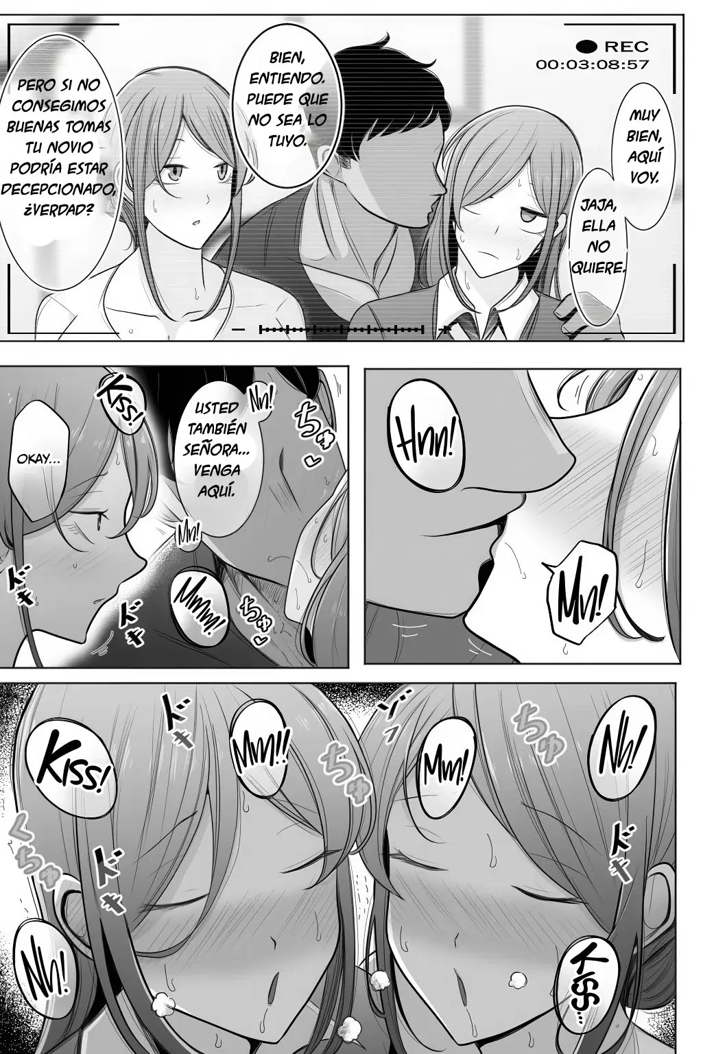 Oyako Netorase Oba to Kanojo o Daite Kudasai|Por Favor, Ten Sexo con mi Tía y mi Novia - Page 10