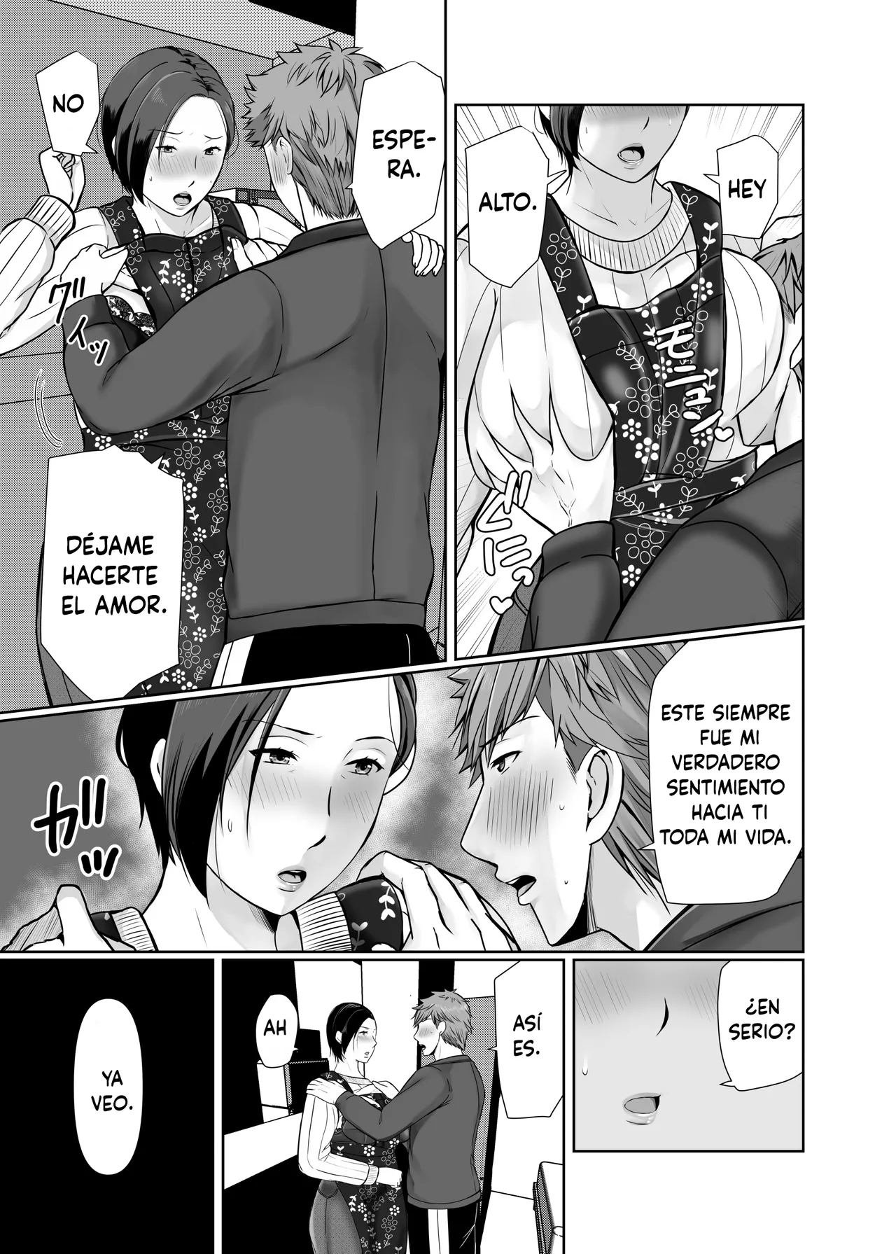 Hitorigurashi no Musuko ni Semararete - Page 10