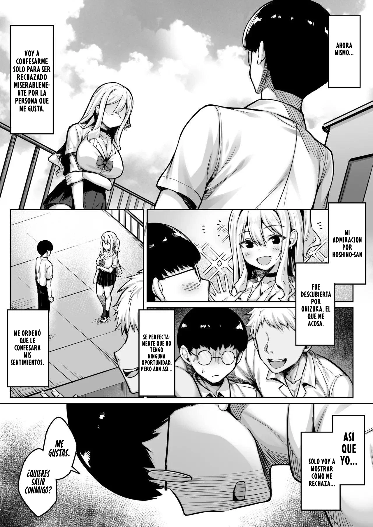 InCha no Boku ga Pure na YouGal to Koibito ni natte Icha Love Hatsu Ecchi suru Hanashi|Cómo un Nerd como Yo Se Hizo Novio de una Gal Pura y Tuvimos Nuestra Primera Vez Llena de Ternura y Afecto - Page 2