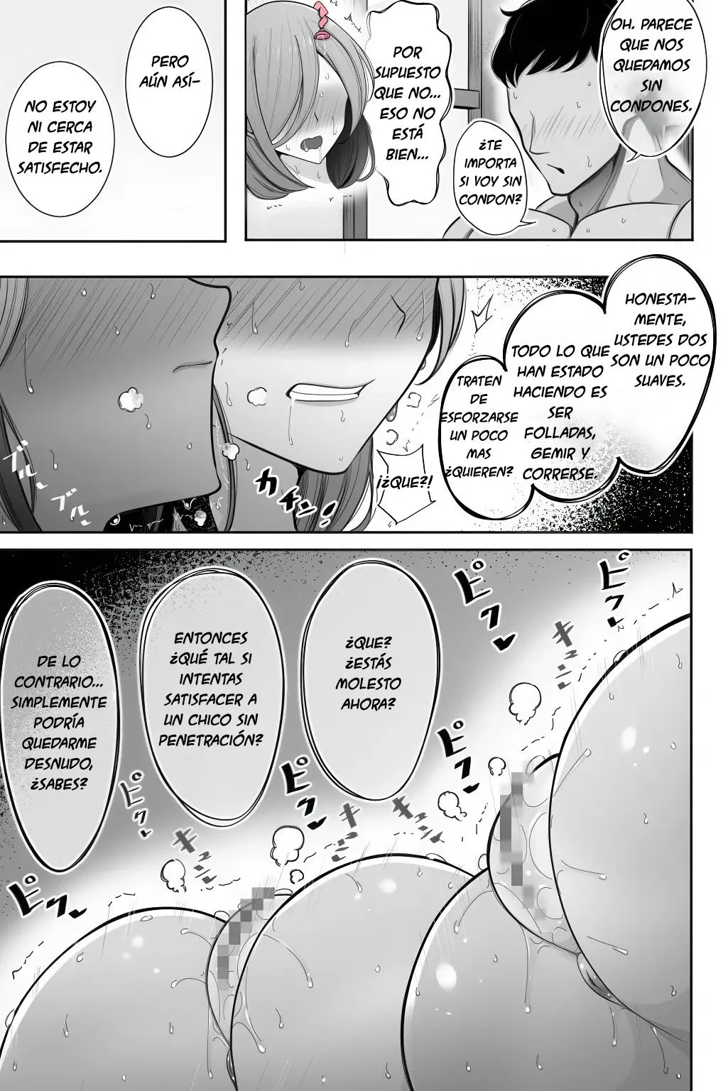 Oyako Netorase Oba to Kanojo o Daite Kudasai|Por Favor, Ten Sexo con mi Tía y mi Novia - Page 28