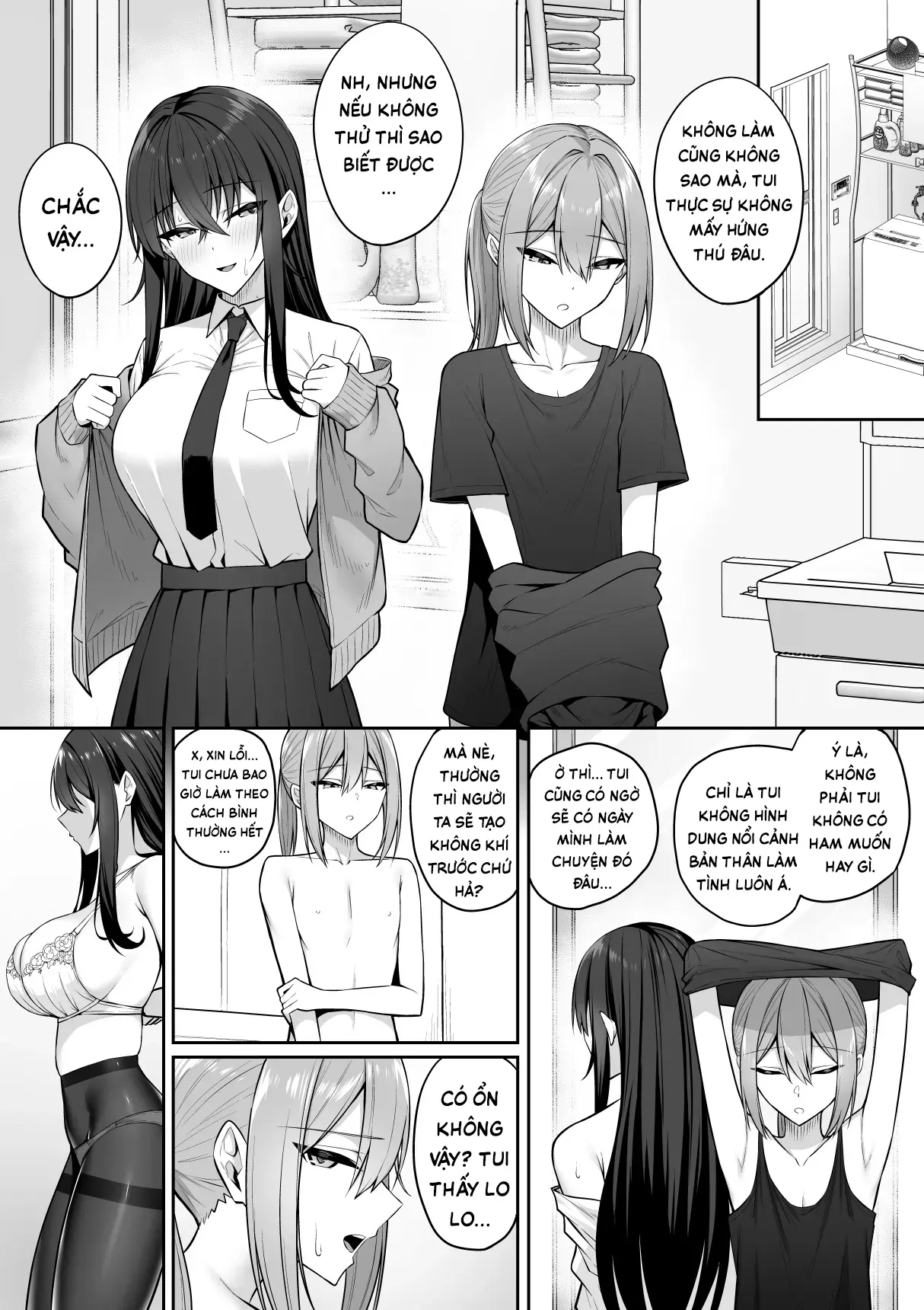 Gal to Boku ga Seibetsu Gyakuten Mesu no Boku to Shinjin Danshi | Tôi với đám gyaru bị đảo ngược giới tính – Tấm chiếu rách và tấm chiếu mới - Page 34