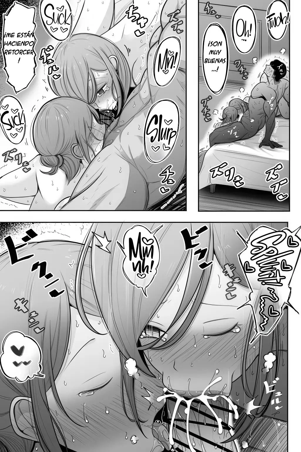 Oyako Netorase Oba to Kanojo o Daite Kudasai|Por Favor, Ten Sexo con mi Tía y mi Novia - Page 34