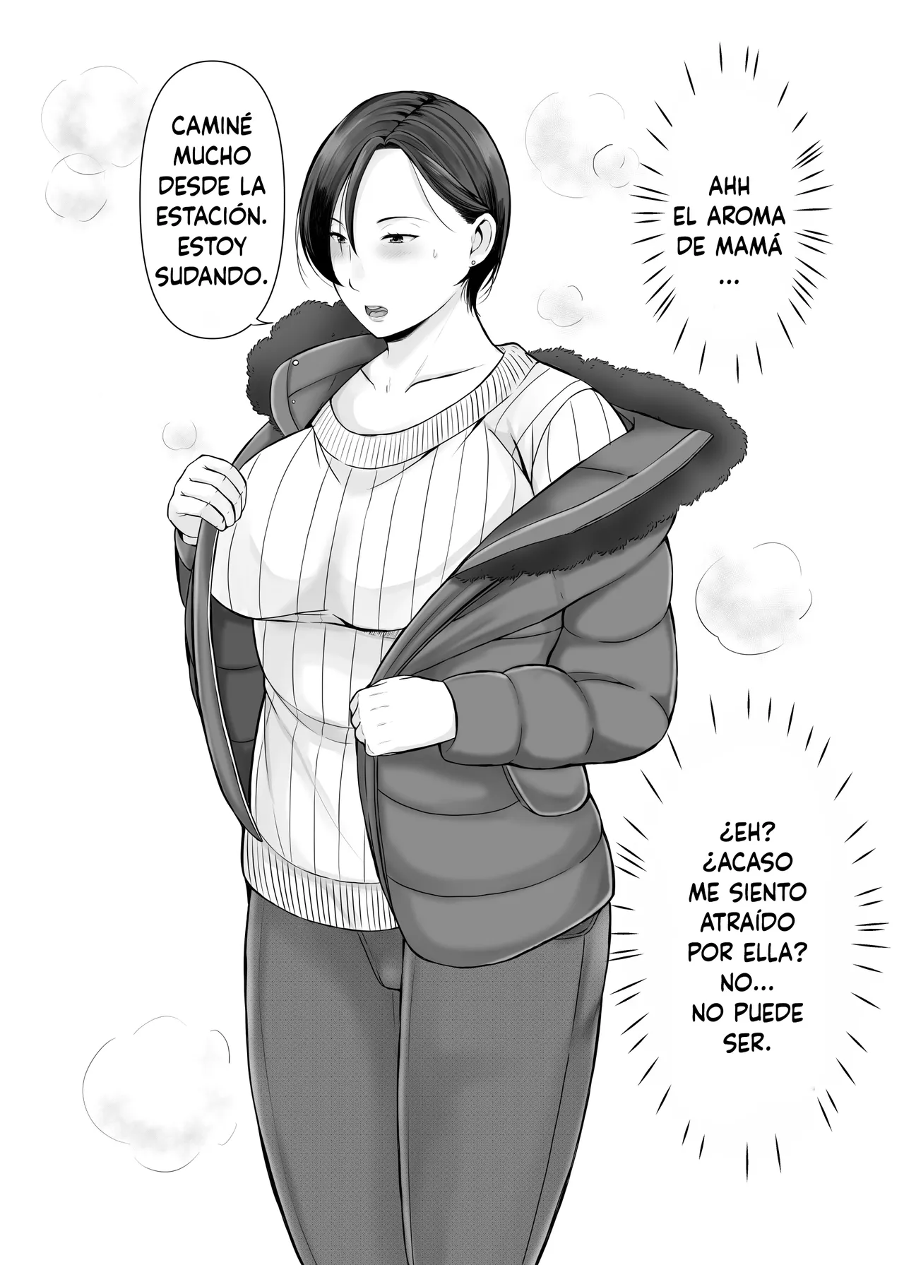 Hitorigurashi no Musuko ni Semararete - Page 4