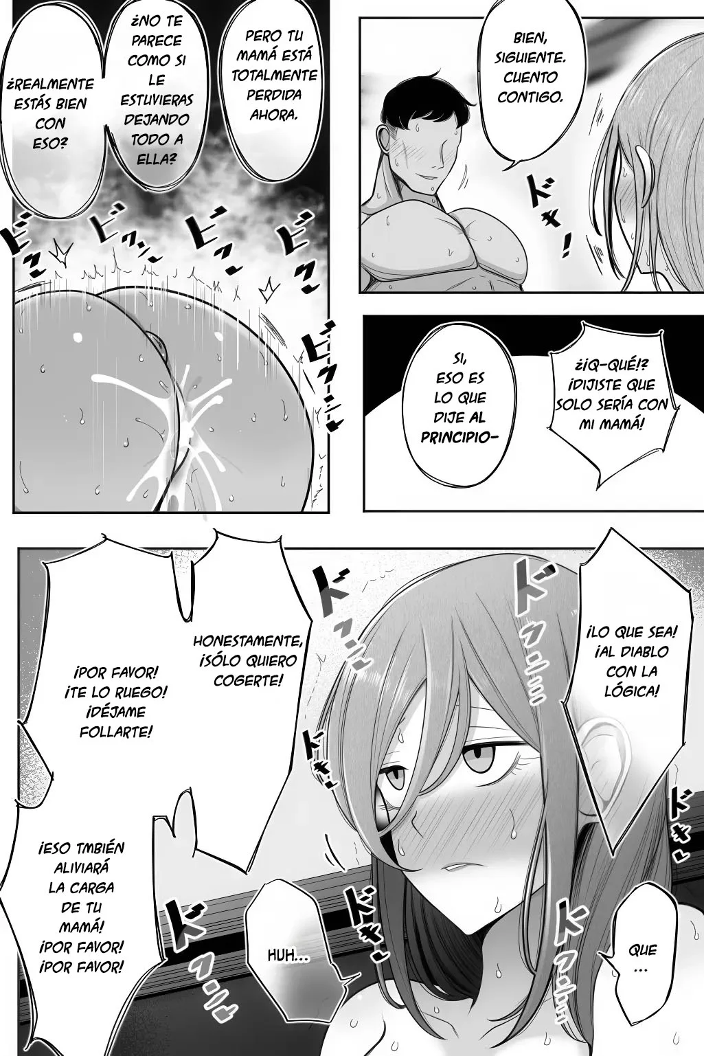Oyako Netorase Oba to Kanojo o Daite Kudasai|Por Favor, Ten Sexo con mi Tía y mi Novia - Page 43