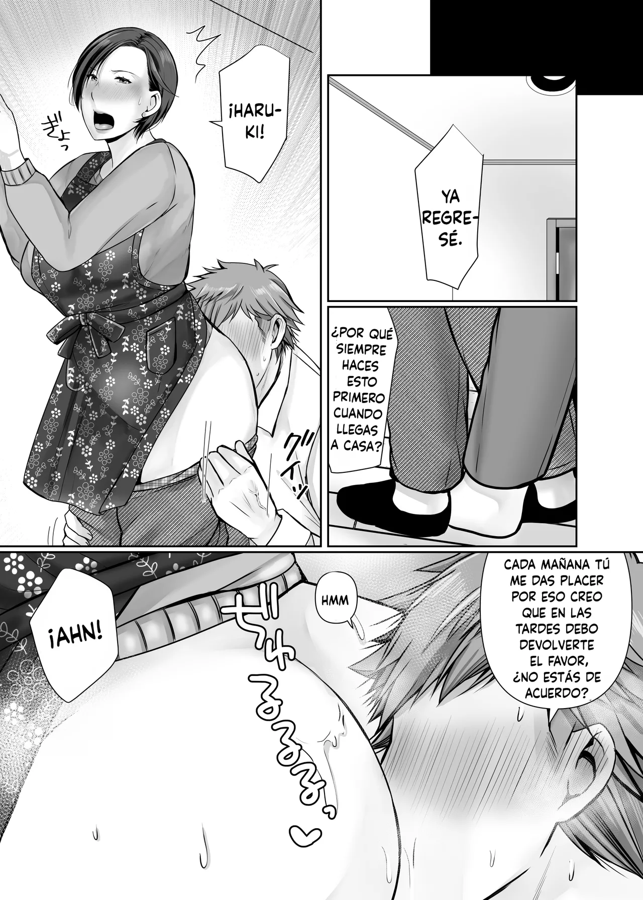 Hitorigurashi no Musuko ni Semararete - Page 49